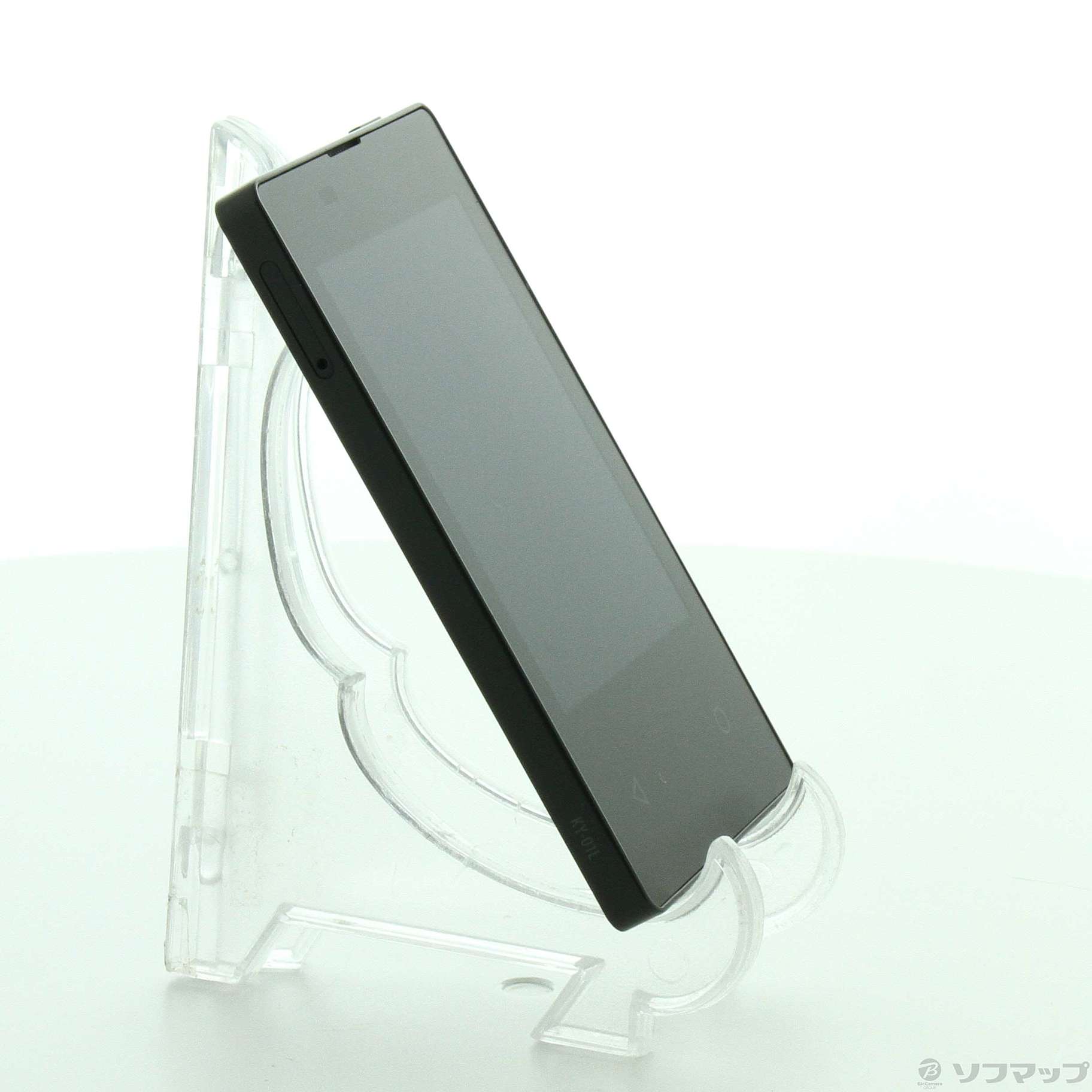 中古】カードケータイ KY-01L インクブラック docomo [2133037104316