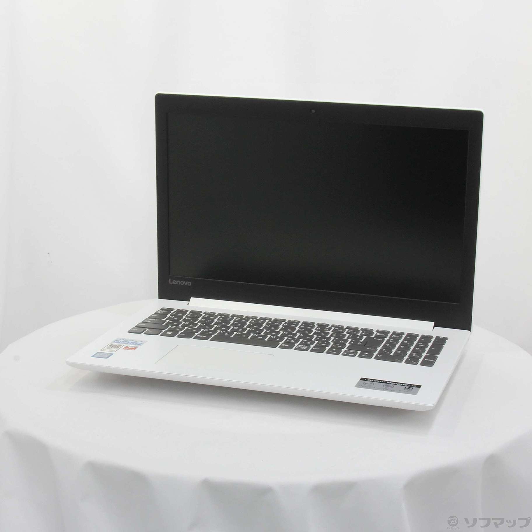 中古】ideapad 330 81DE02J2JP ブリザードホワイト 〔Windows 10