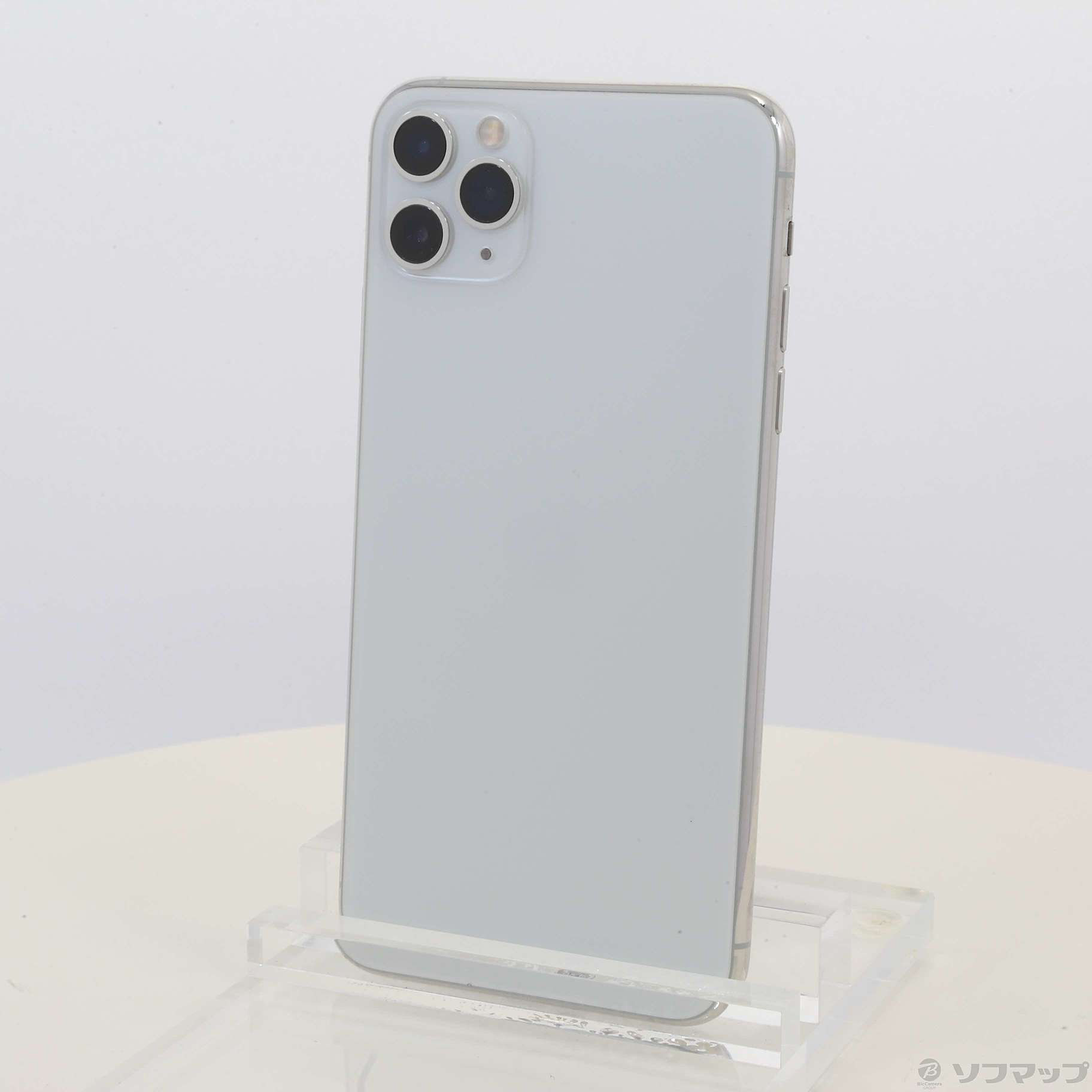 中古】iPhone11 Pro Max 64GB シルバー MWHF2J／A SIMフリー ◇12/29