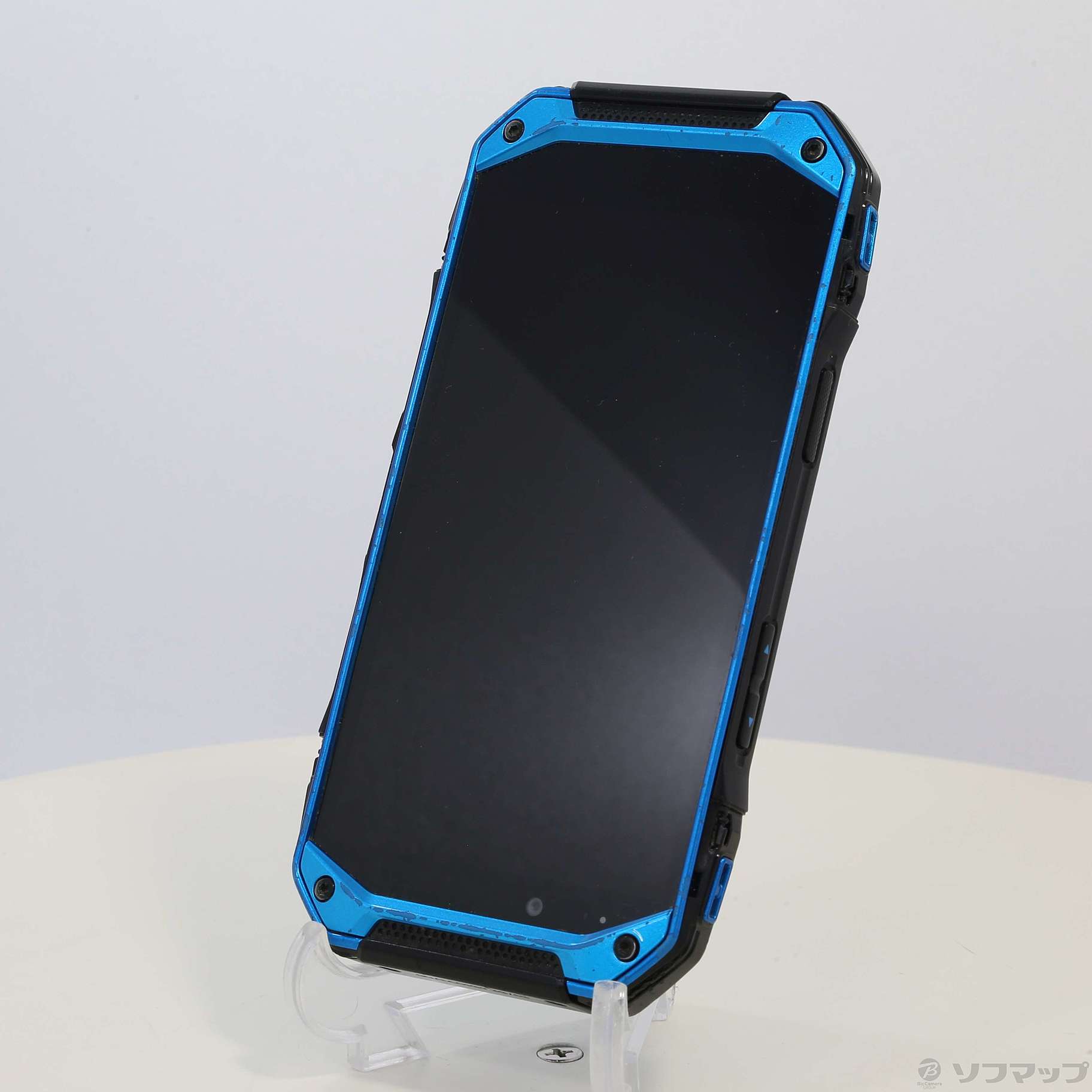 中古】TORQUE G04 64GB ブルー KYV46 au 〔ネットワーク利用制限