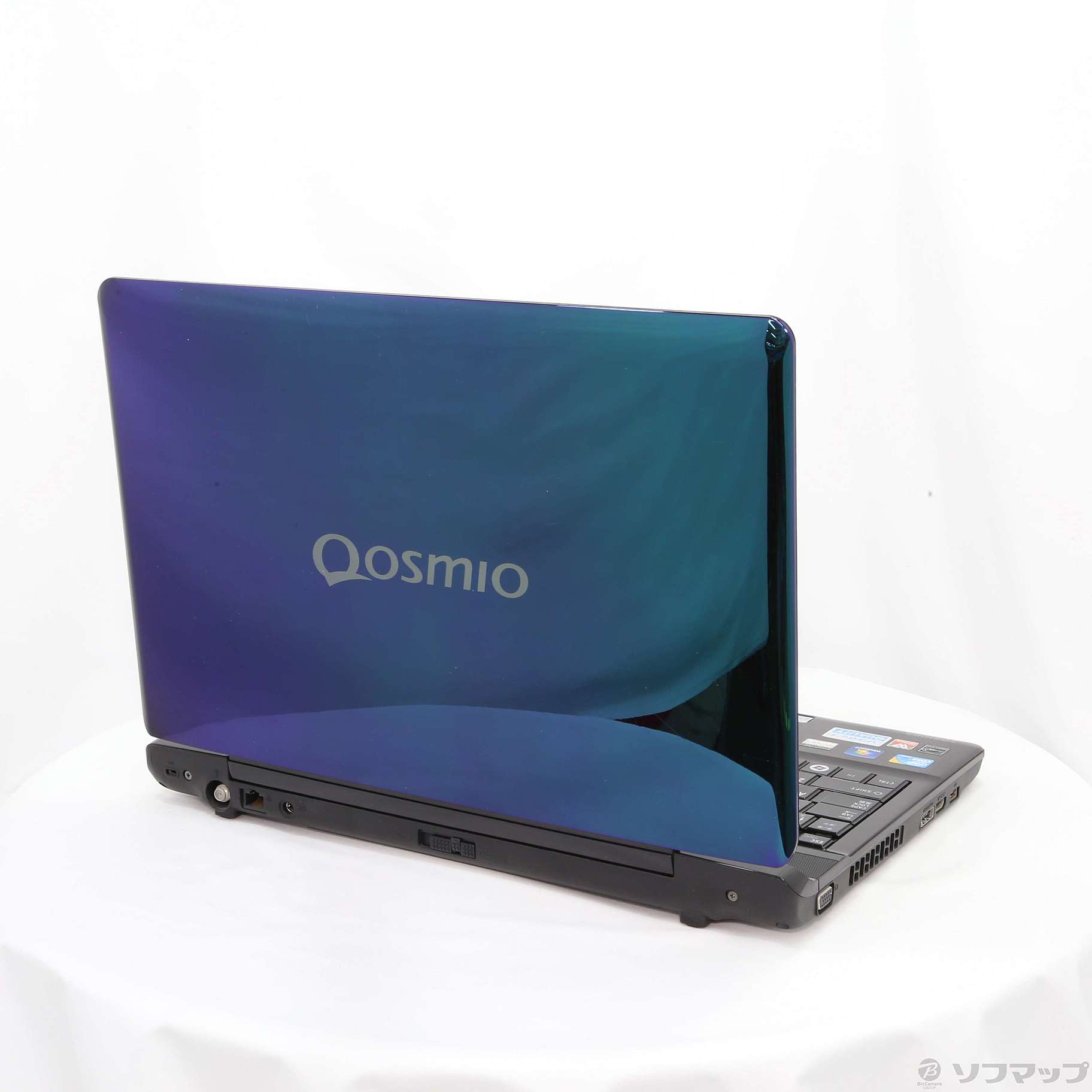 格安安心パソコン dynabook Qosmio T750／T8B PT750T8BBFB シャイニーオーシャン 〔Windows 10〕