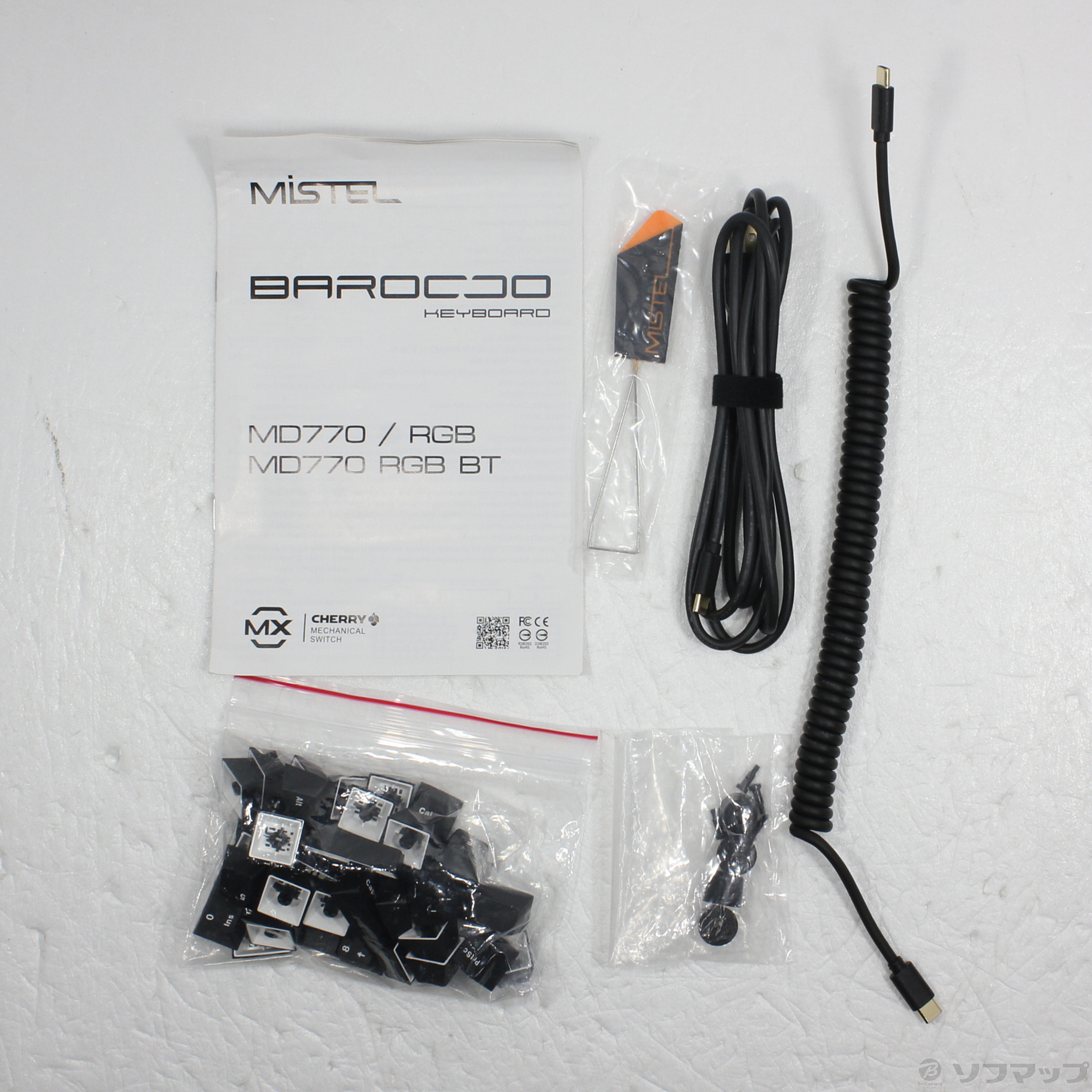 中古】BAROCCO MD770 RGB BT 英語US配列 Cherry MX RGBスピード 