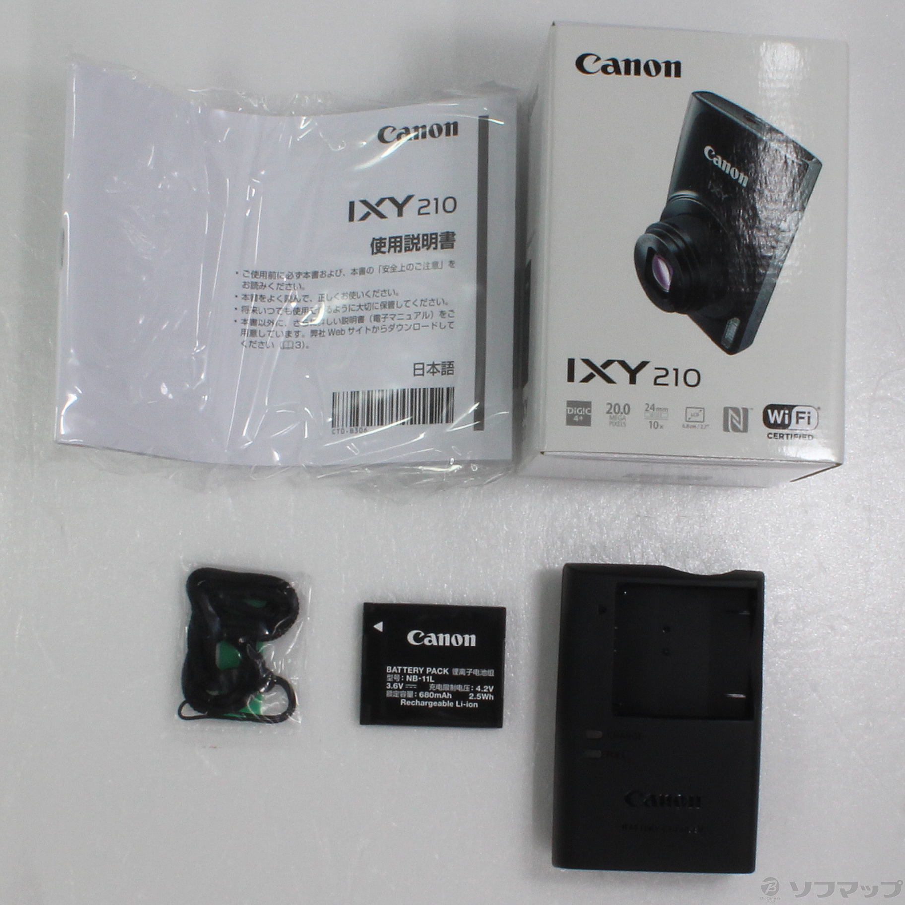 HOT安い Canon IXY 210 BK コンデジ 2000万画素 光学10倍 黒色 RjIXu