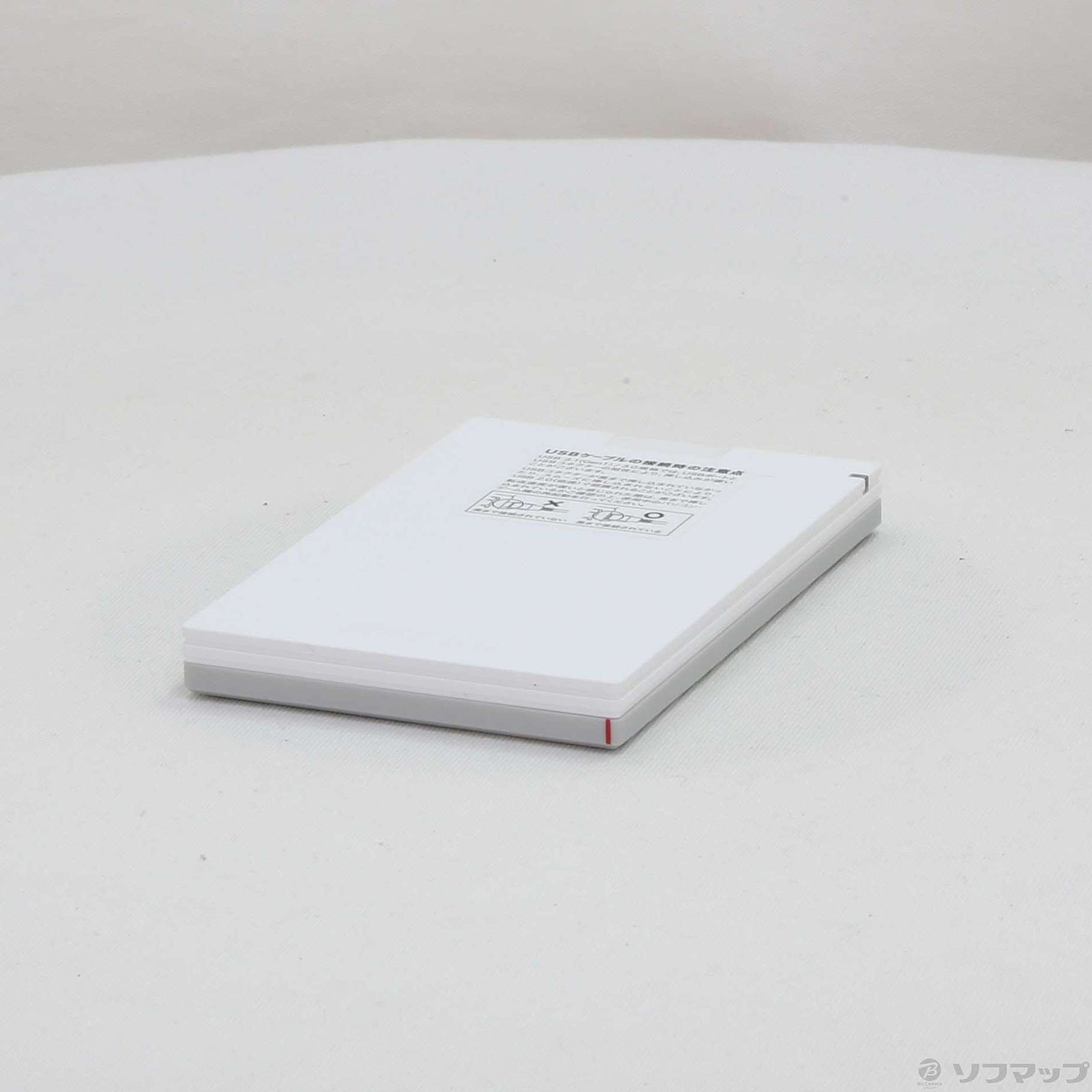 1.0TB ホワイト SSD-PG1.0U3-WC：エクセラー3号館 外付けSSD BUFFALO