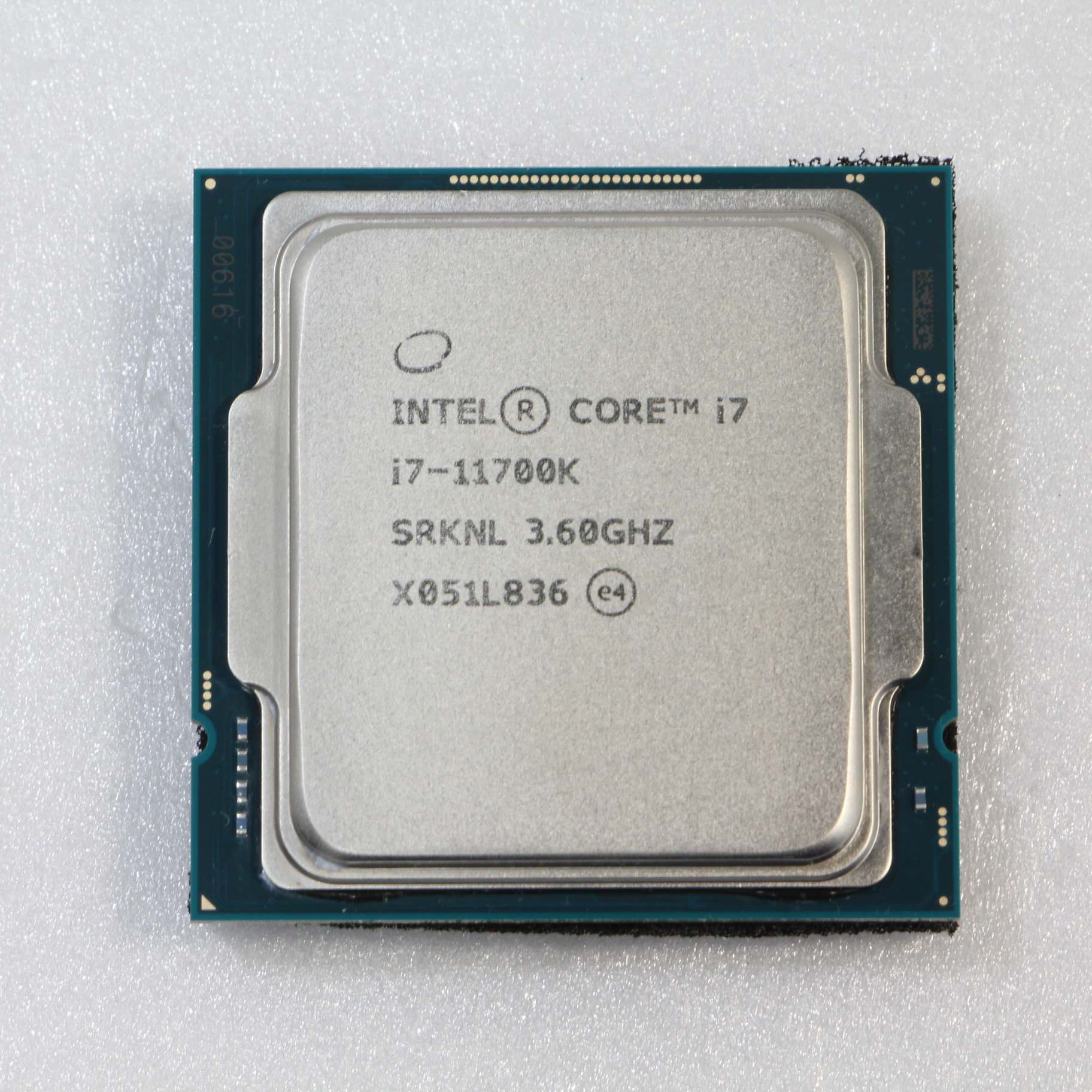 PCパーツ【美品】Intel core i7 11700K