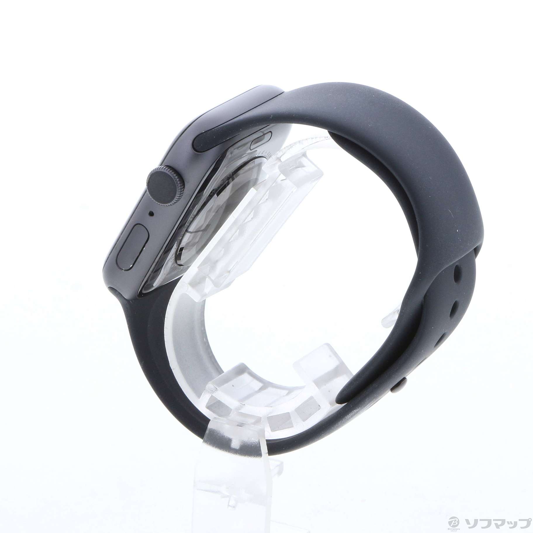 Apple Watch Series 4 GPS 44mm スペースグレイアルミニウムケース ブラックスポーツバンド
