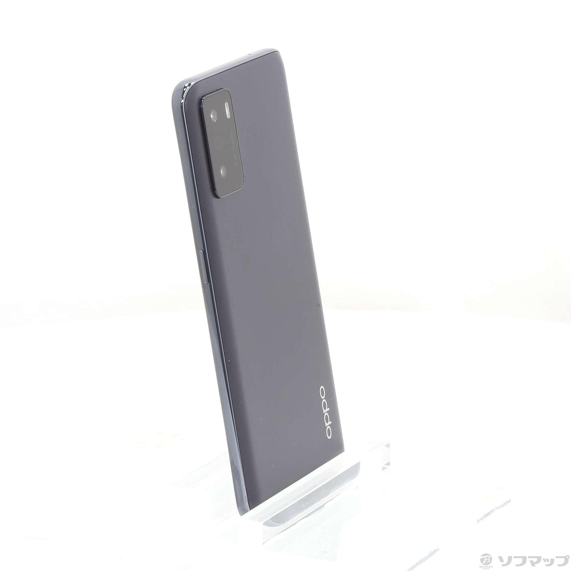 中古】OPPO A55s 5G 64GB ブラック A1020P SIMフリー [2133037211182