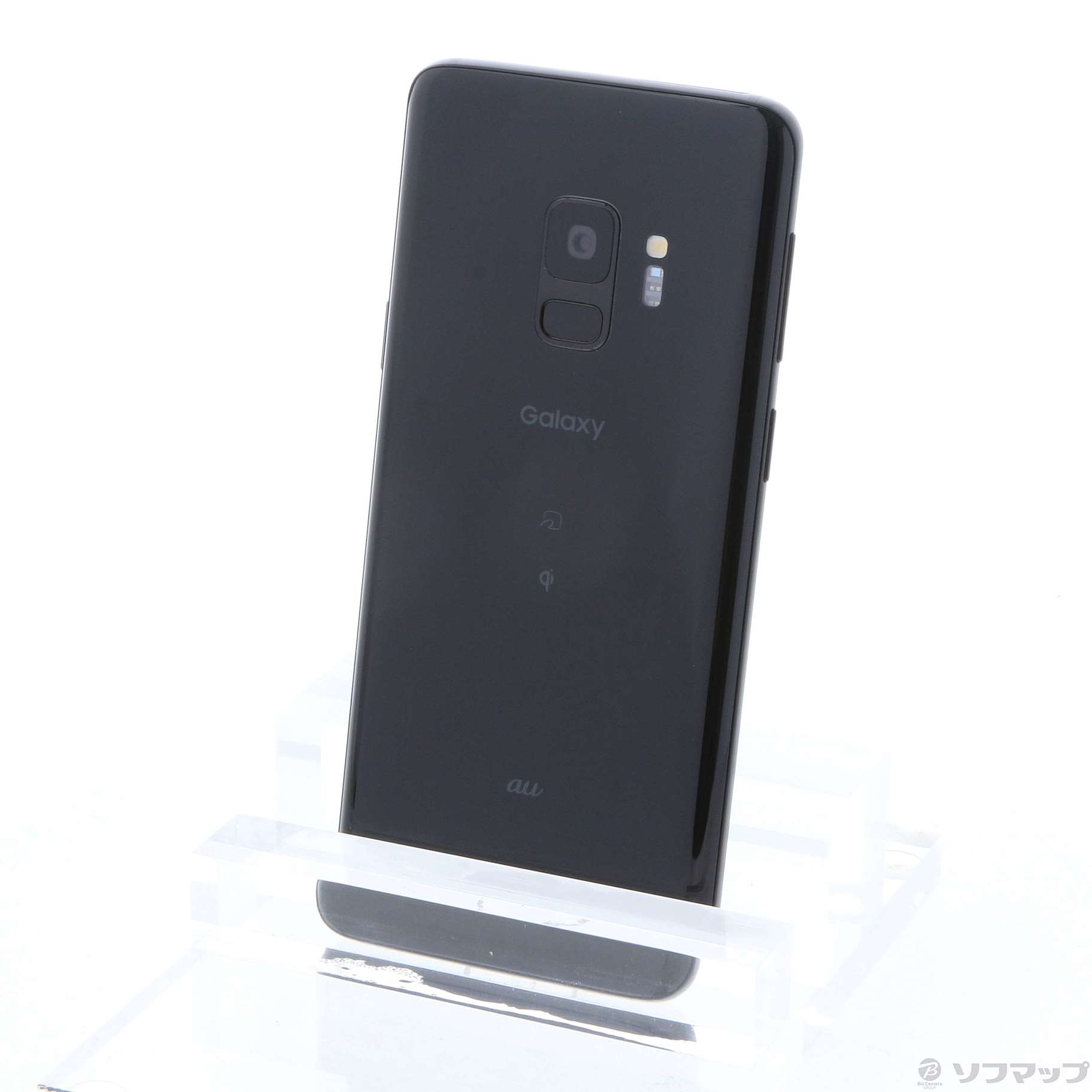 新品未使用　SCV38 ギャラクシーS9 黒　SIMロック解除済 新品 SIMロック解除 au GALAXY S9SCV38ブラック 黒 一括払済