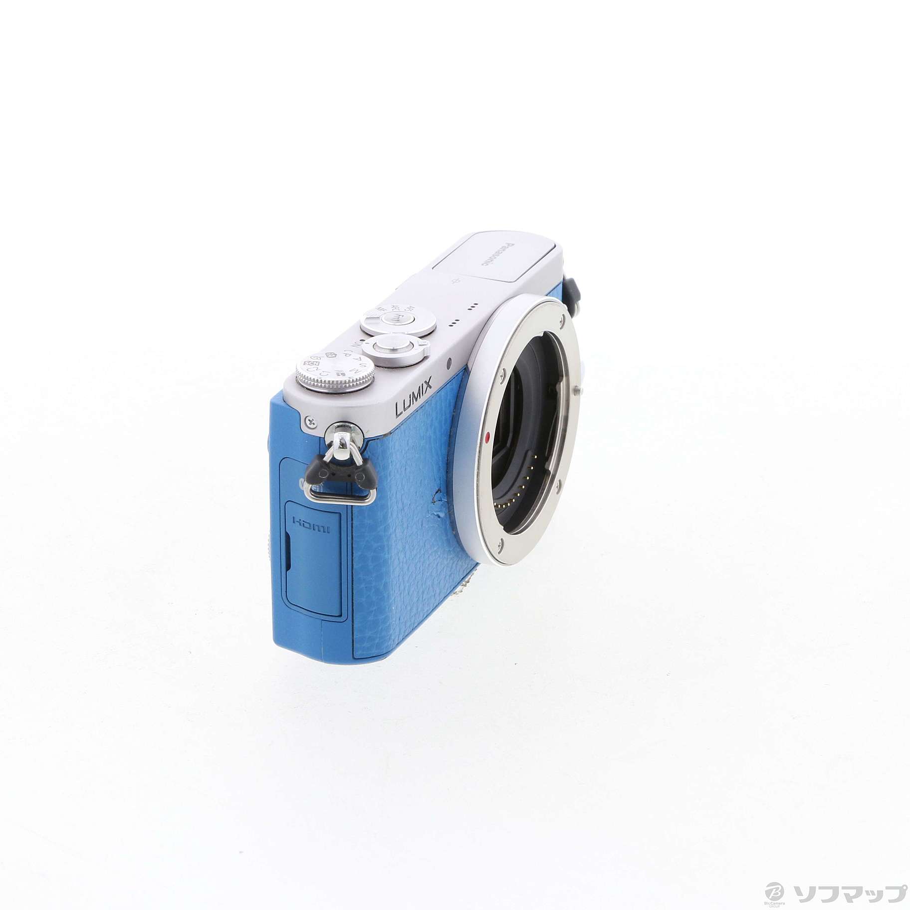 在庫処分大特価!!】 Lumix Panasonic DMC-GM1S ブルー