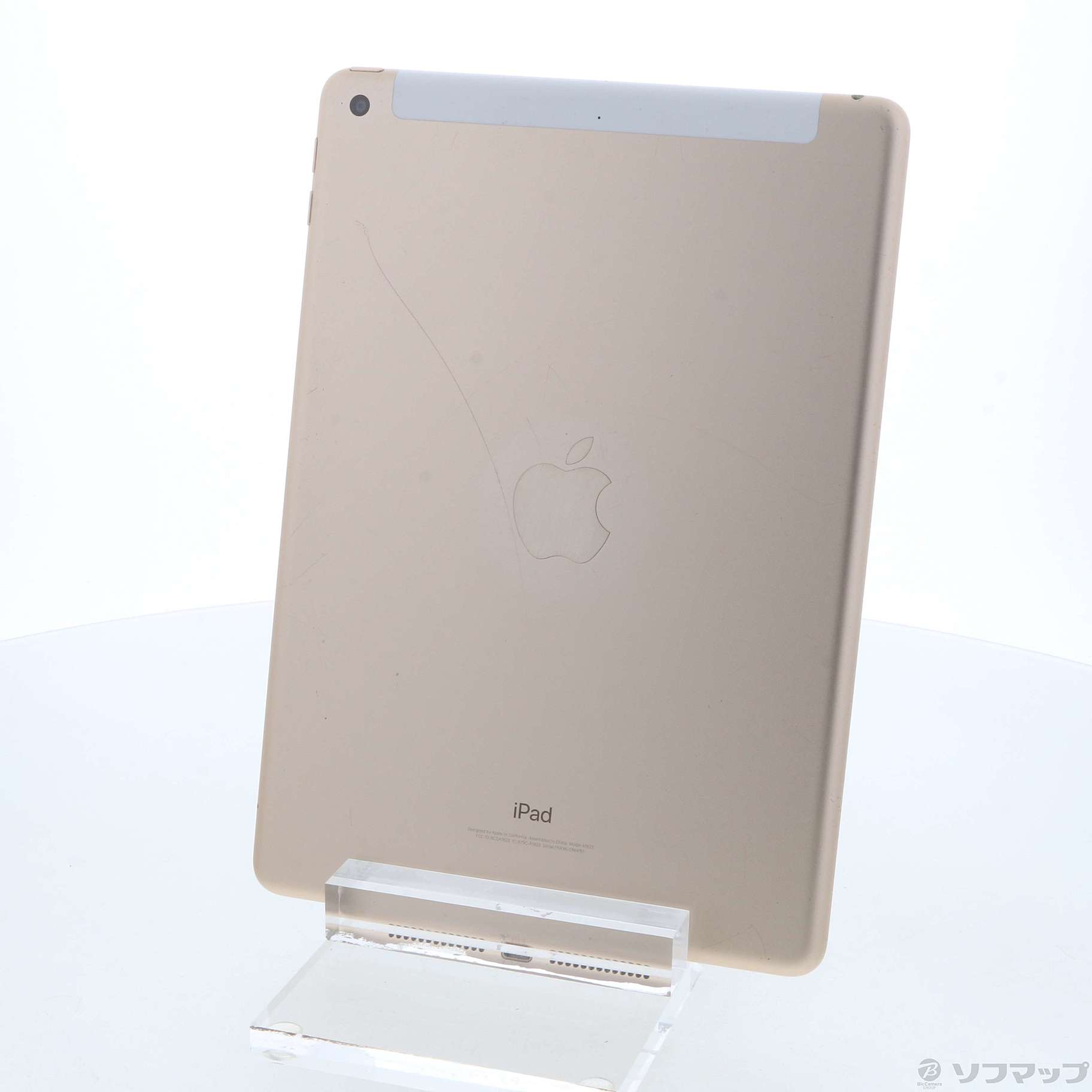 中古】iPad 第5世代 32GB ゴールド NPG42J／A docomoロック解除SIM ...