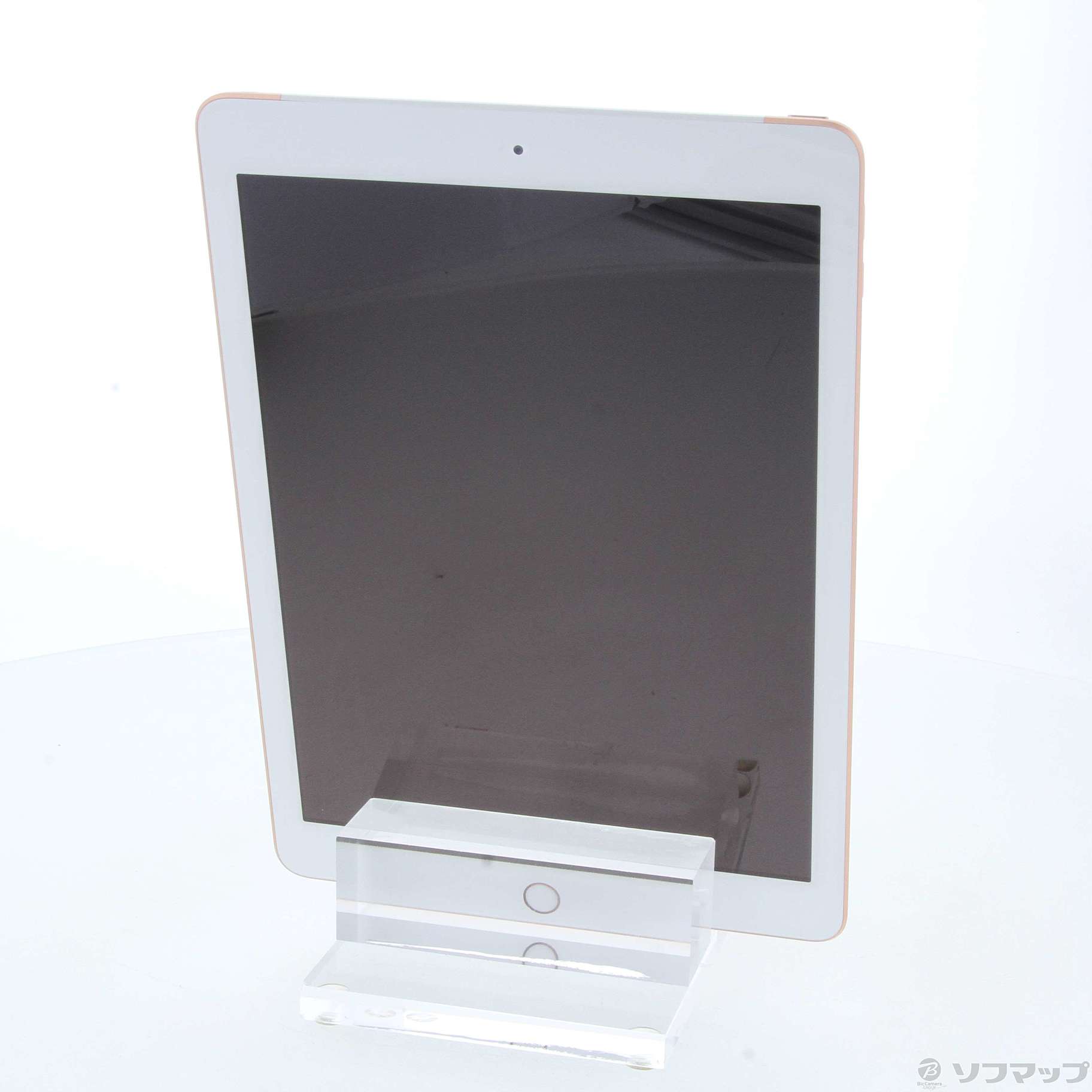 【中古】iPad 第6世代 32GB ゴールド MRM02J／A SoftBankロック解除SIMフリー 〔ネットワーク利用制限 〕 02/