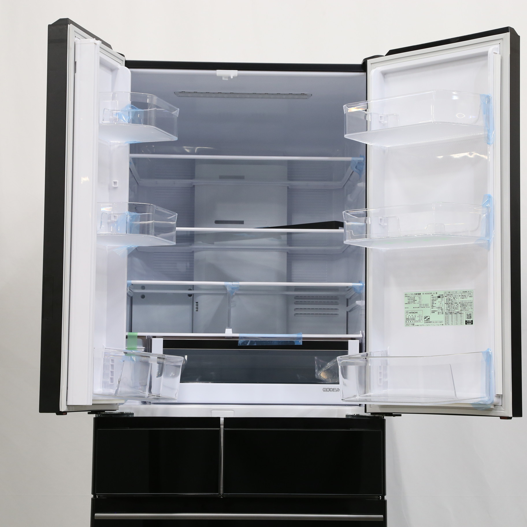 中古】〔展示品〕 冷蔵庫 HXタイプ クリスタルミラー R-HX60R-X ［6 