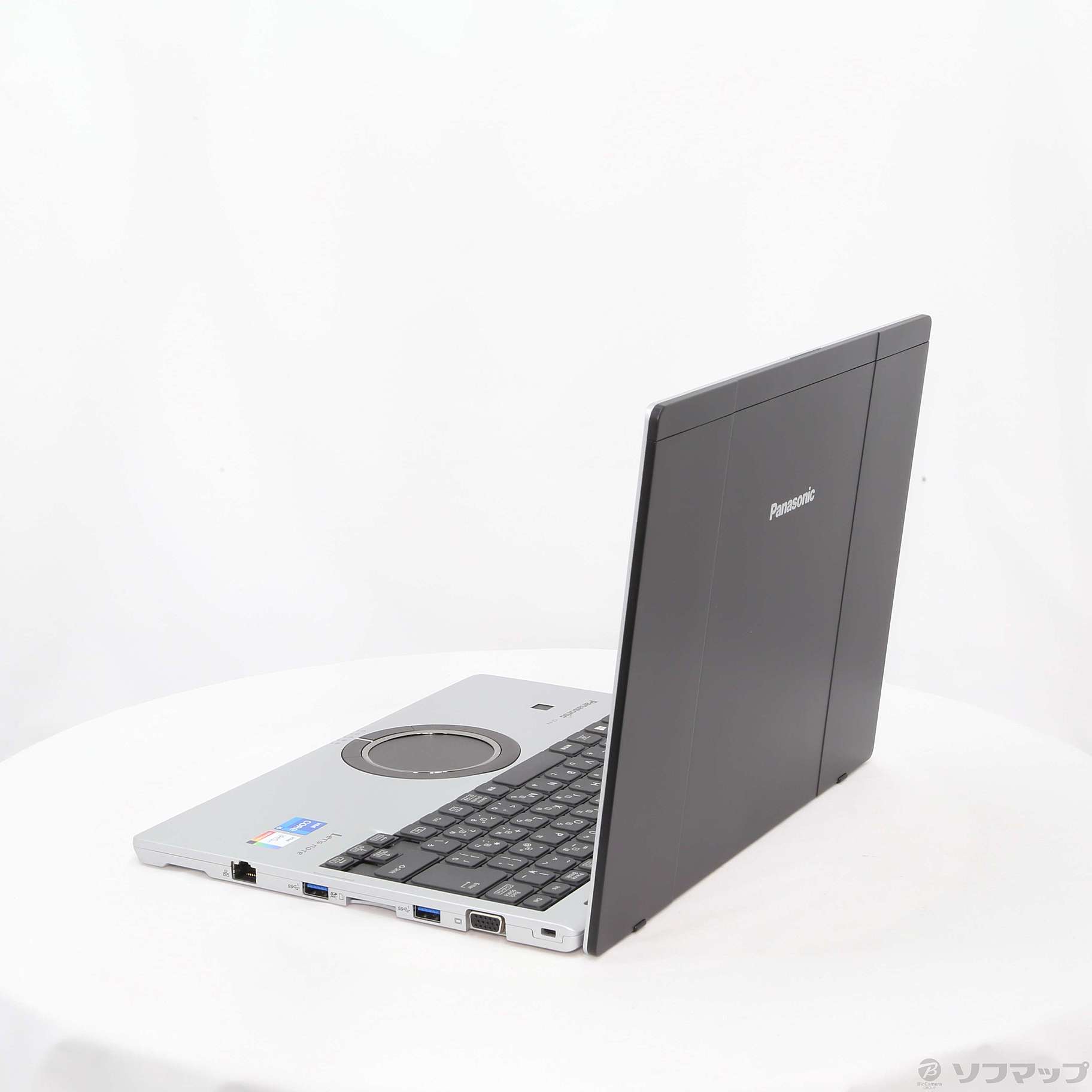 中古】〔展示品〕 Lets note FV1 CF-FV1FDMQR ブラック&シルバー 