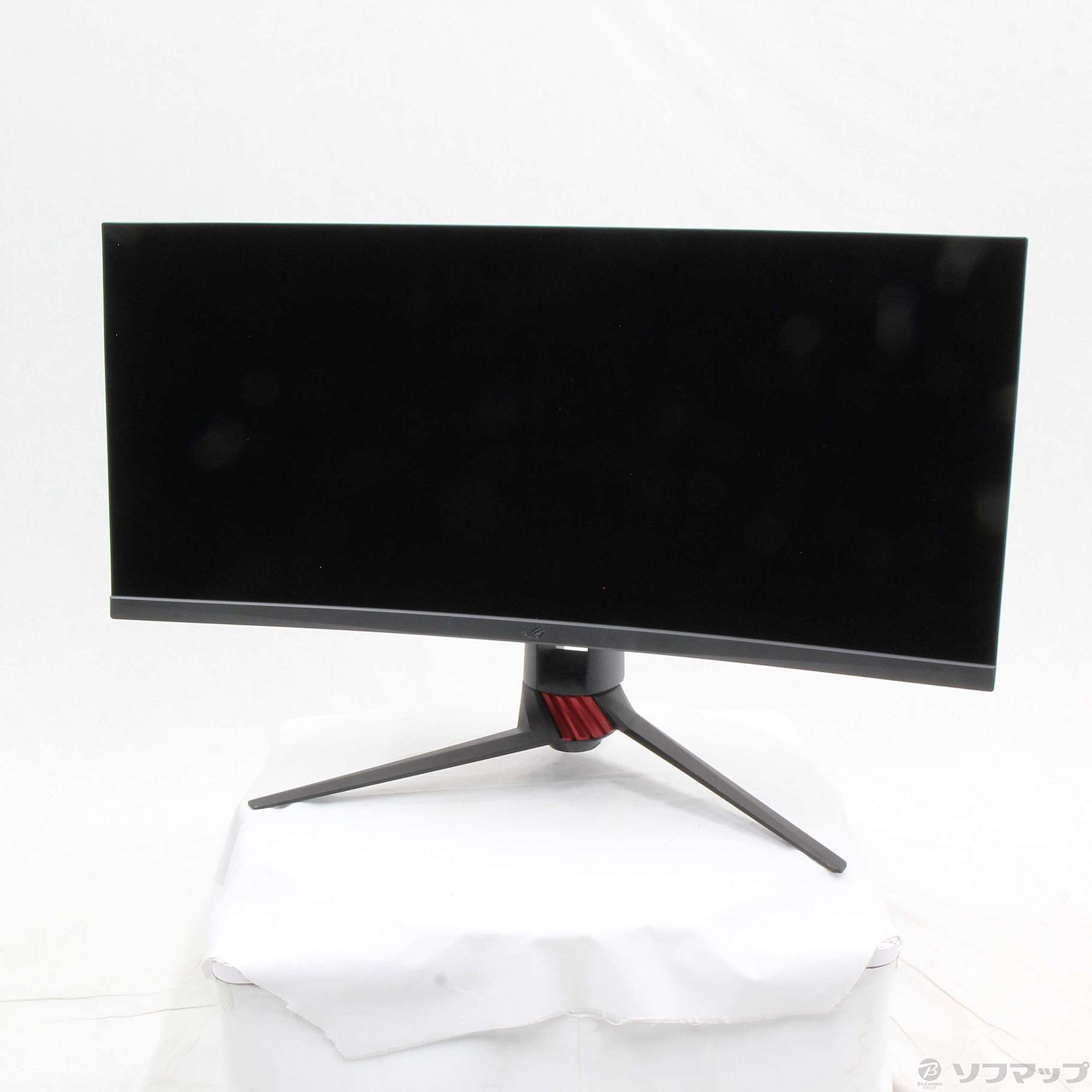 中古】ROG Strix XG35VQ ダークグレイ ／ レッド [2133037241707