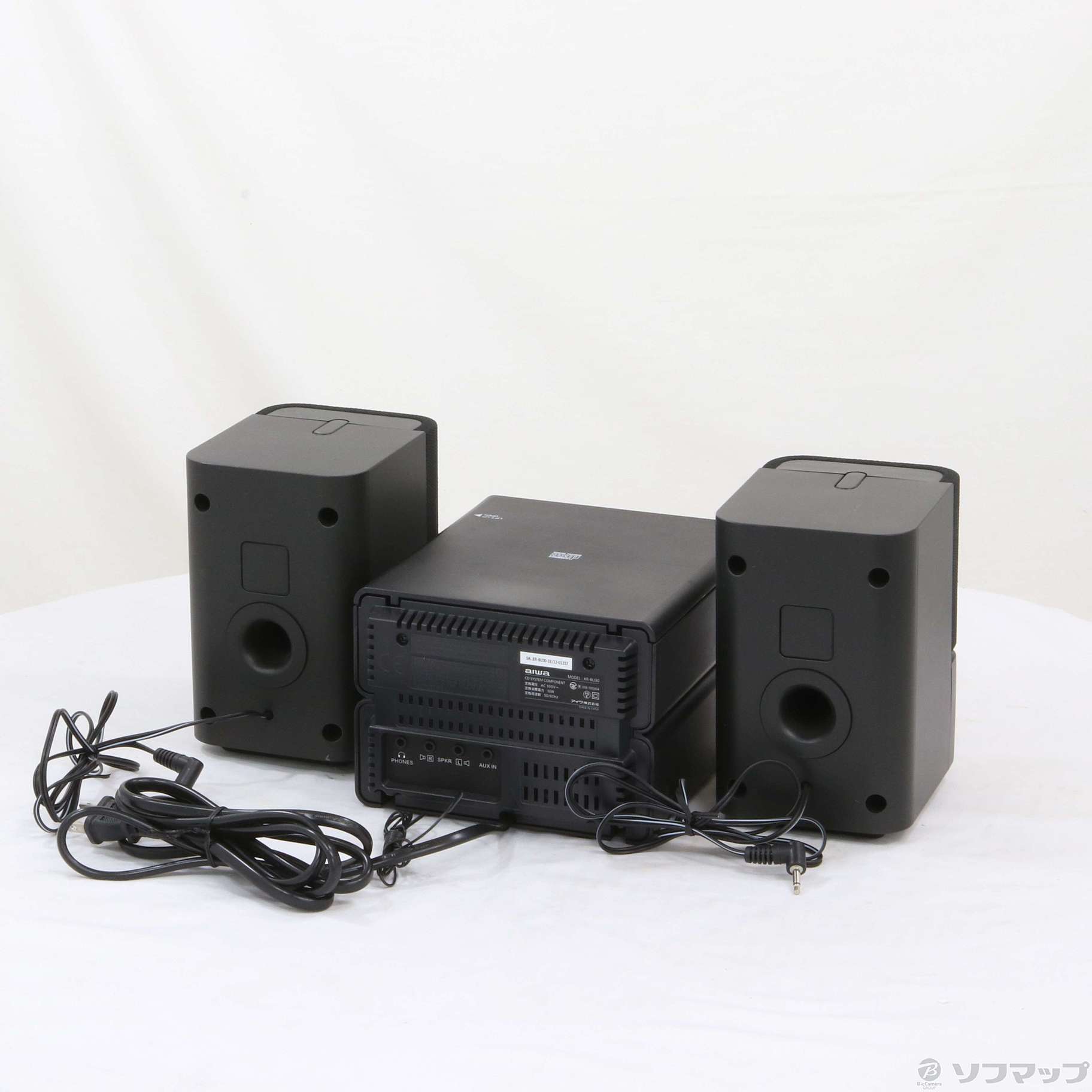 中古】〔展示品〕 ミニコンポ XR-BU30B ブラック [2133037241943