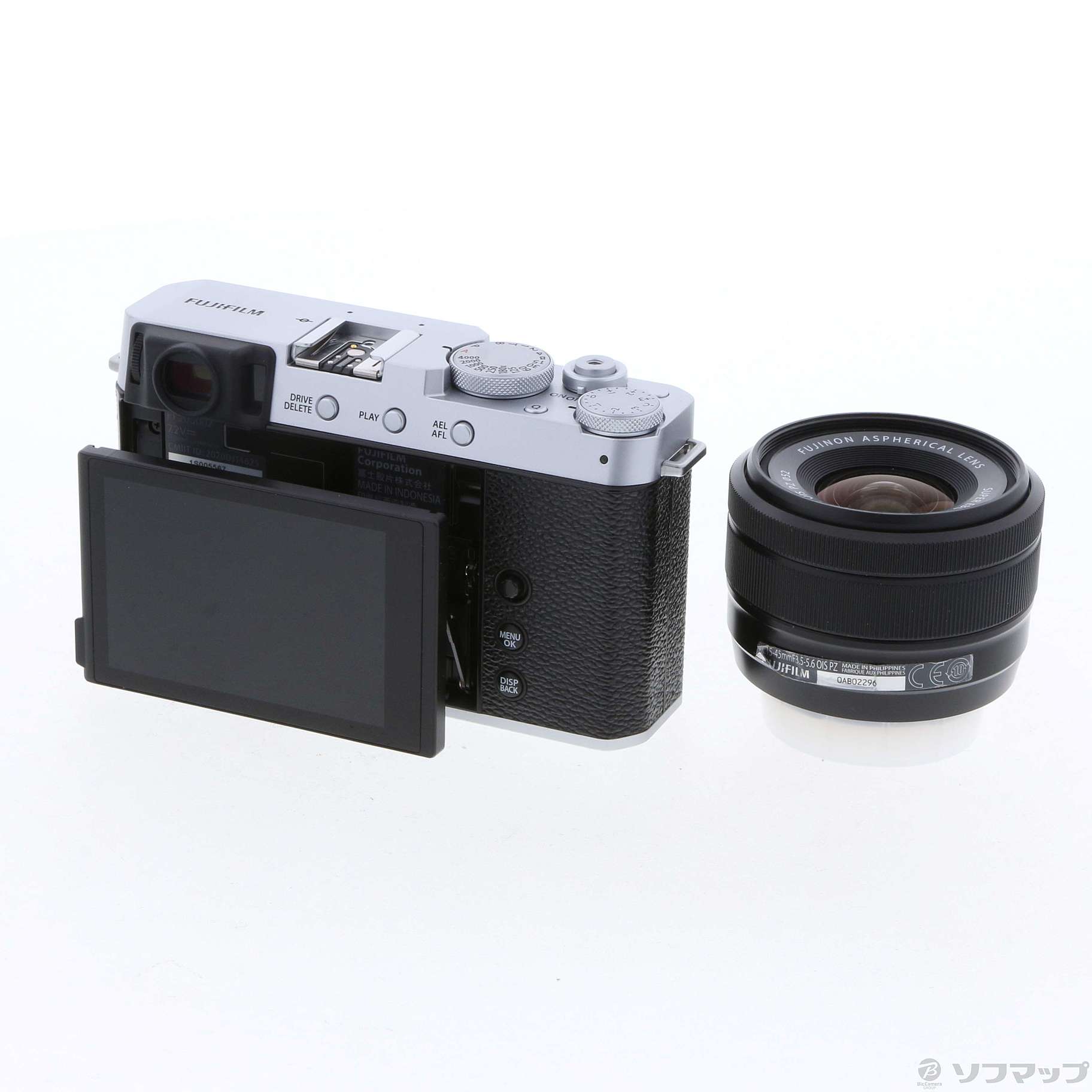 展示品】FUJIFILM X-E4 XC15-45mmレンズキット シルバー | monsterdog