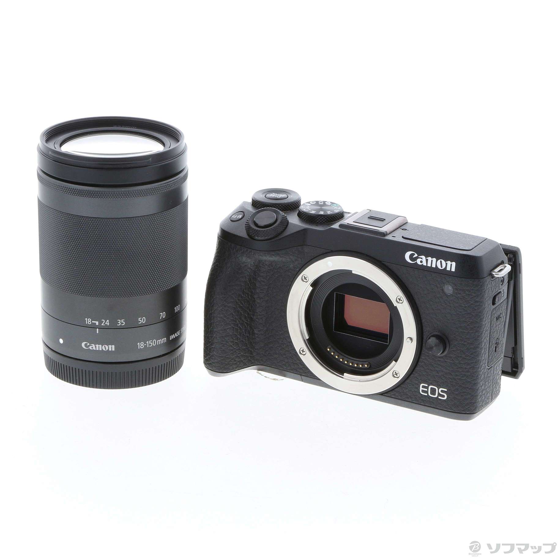 中古】〔展示品〕 Canon EOS M6 Mark II EF-M18-150 IS STMレンズ ...