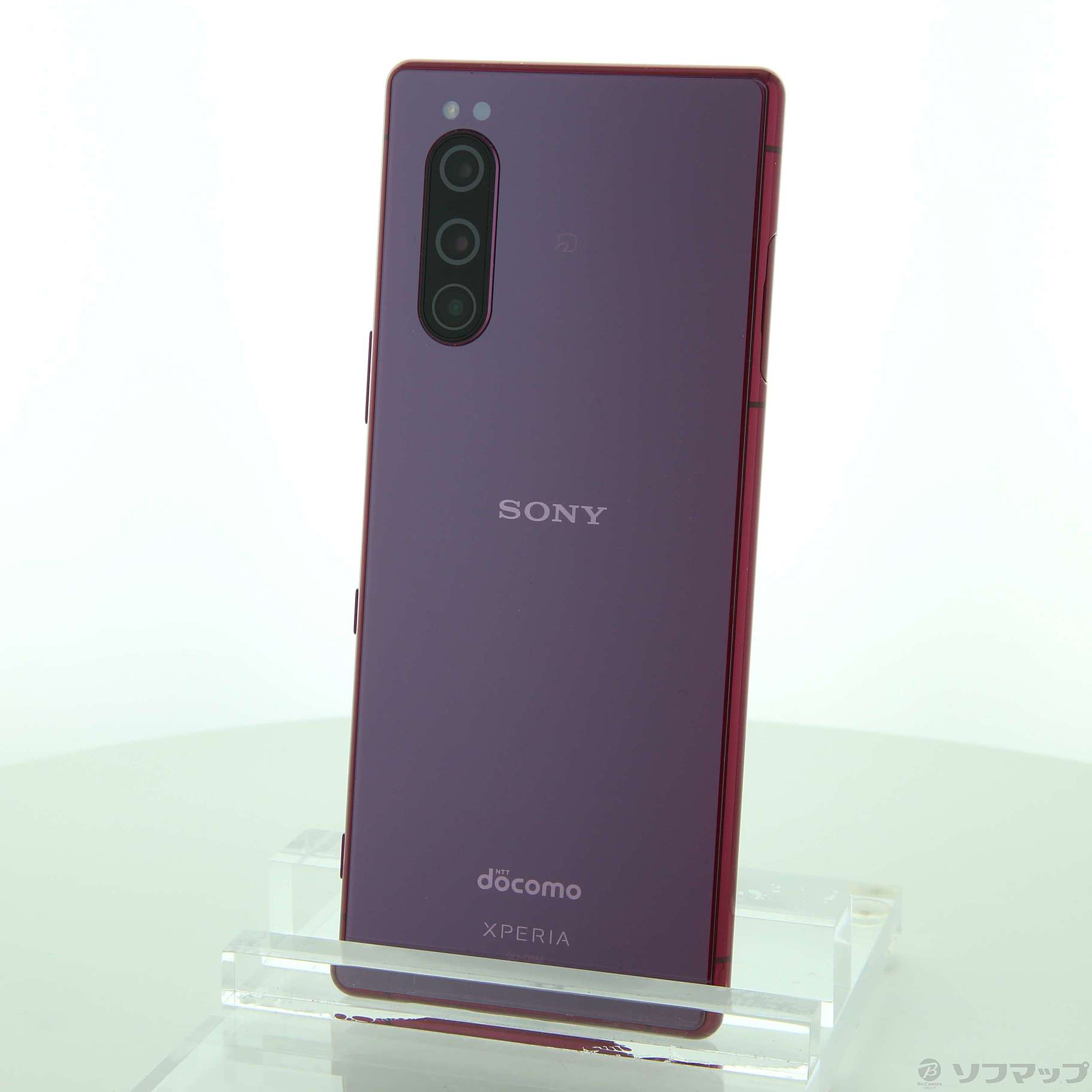 Xperia 5 64GB レッド SO-01M docomoロック解除SIMフリー