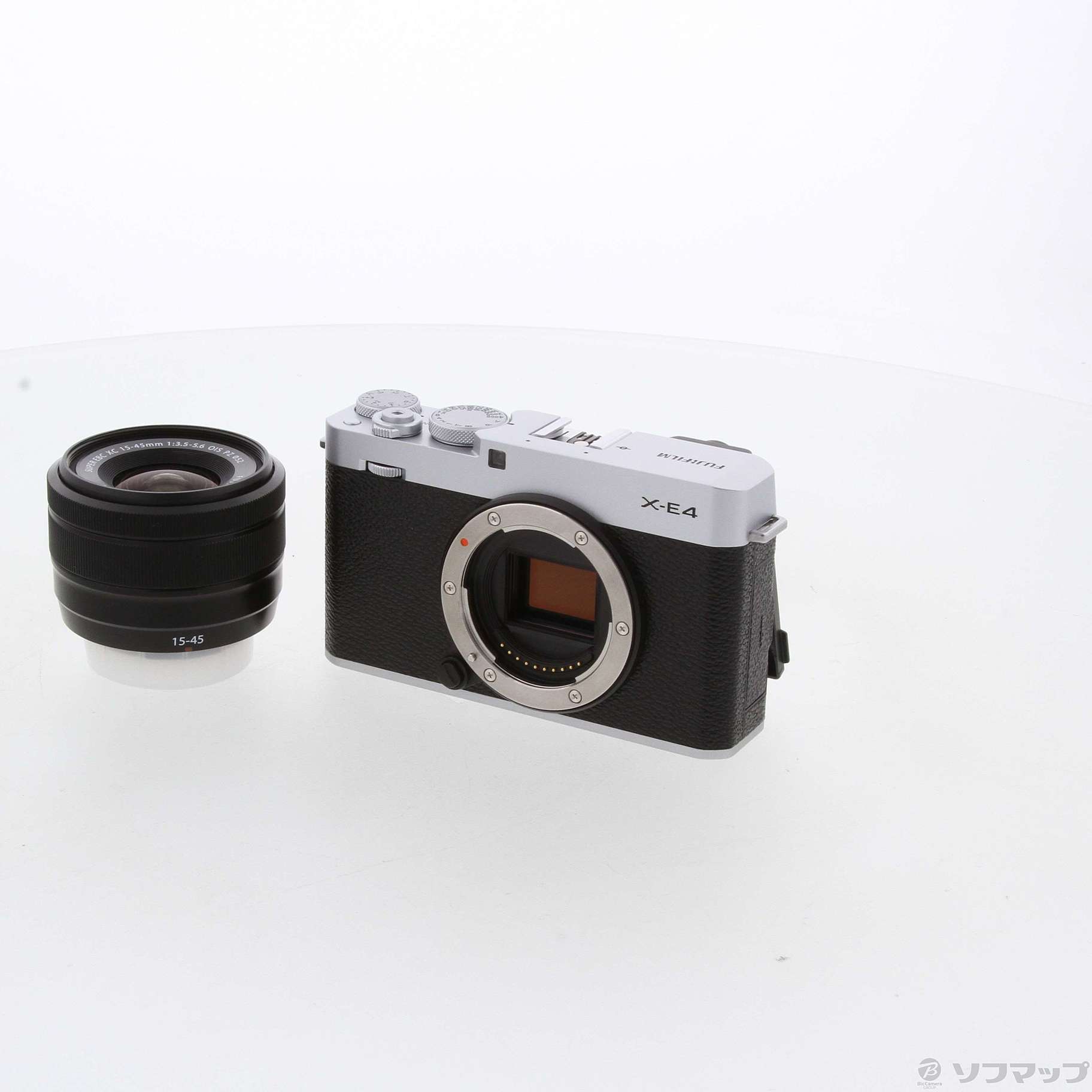 中古】〔展示品〕 FUJIFILM X-E4 XC15-45mmレンズキット シルバー