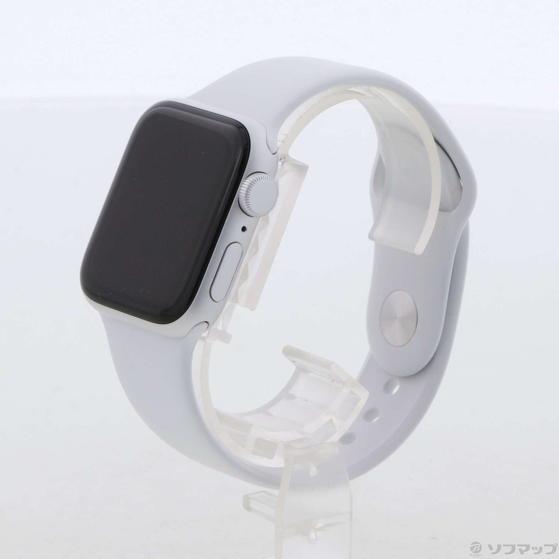 中古】Apple Watch SE GPS 40mm シルバーアルミニウムケース ホワイト 