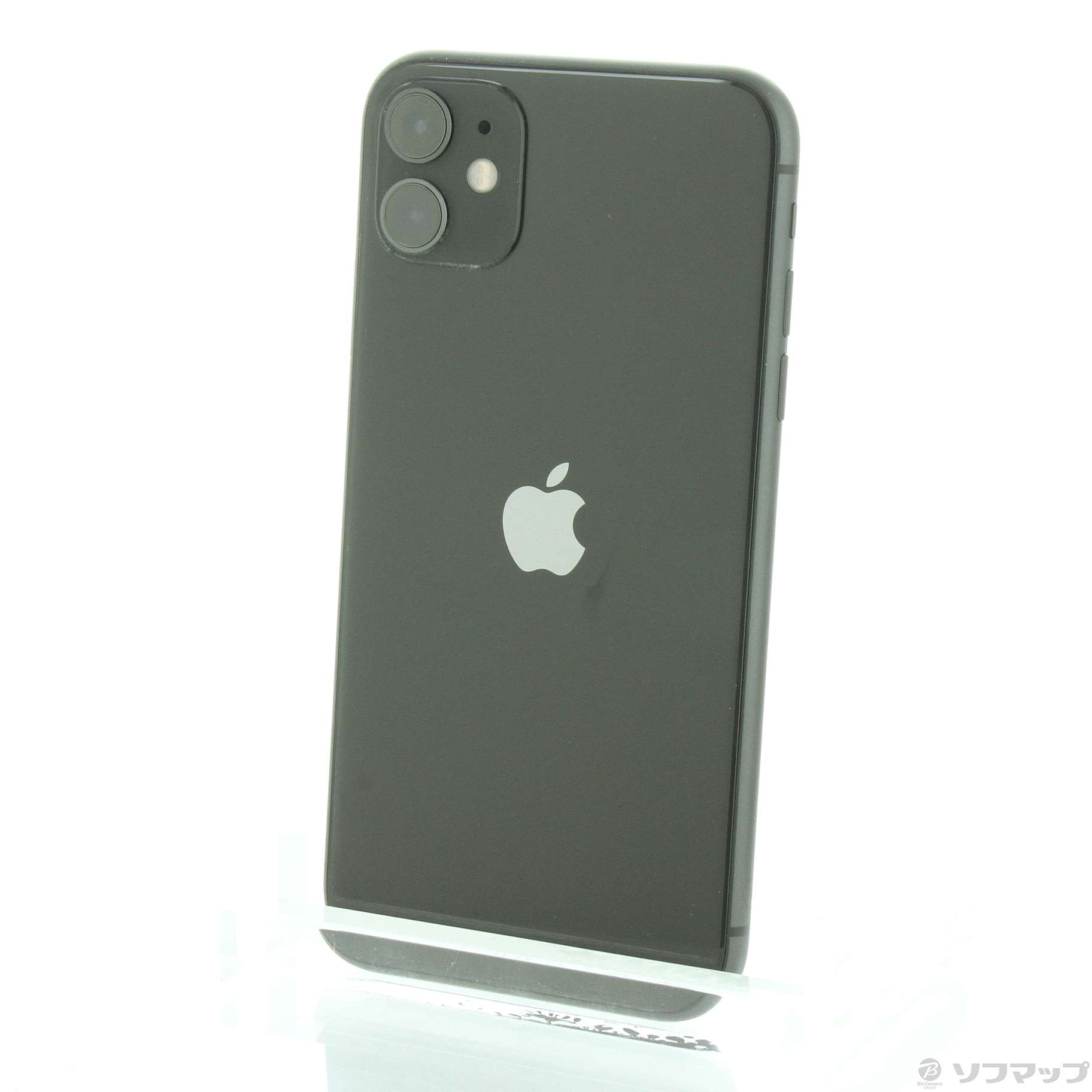 中古】iPhone11 128GB ブラック MWM02J／A SIMフリー [2133037294116