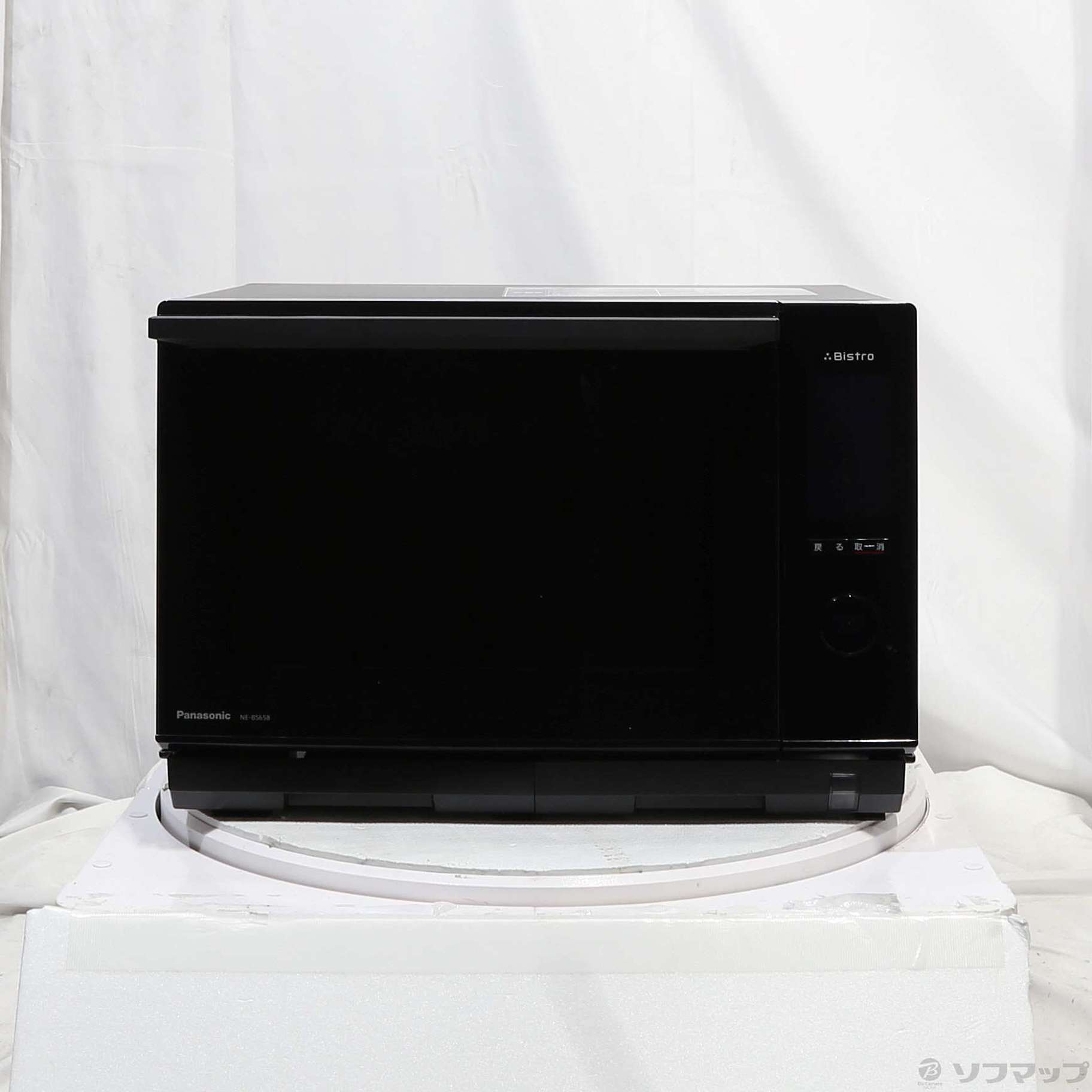 信頼】 PANASONIC NE-BS658-K ブラック スチームオーブンレンジ