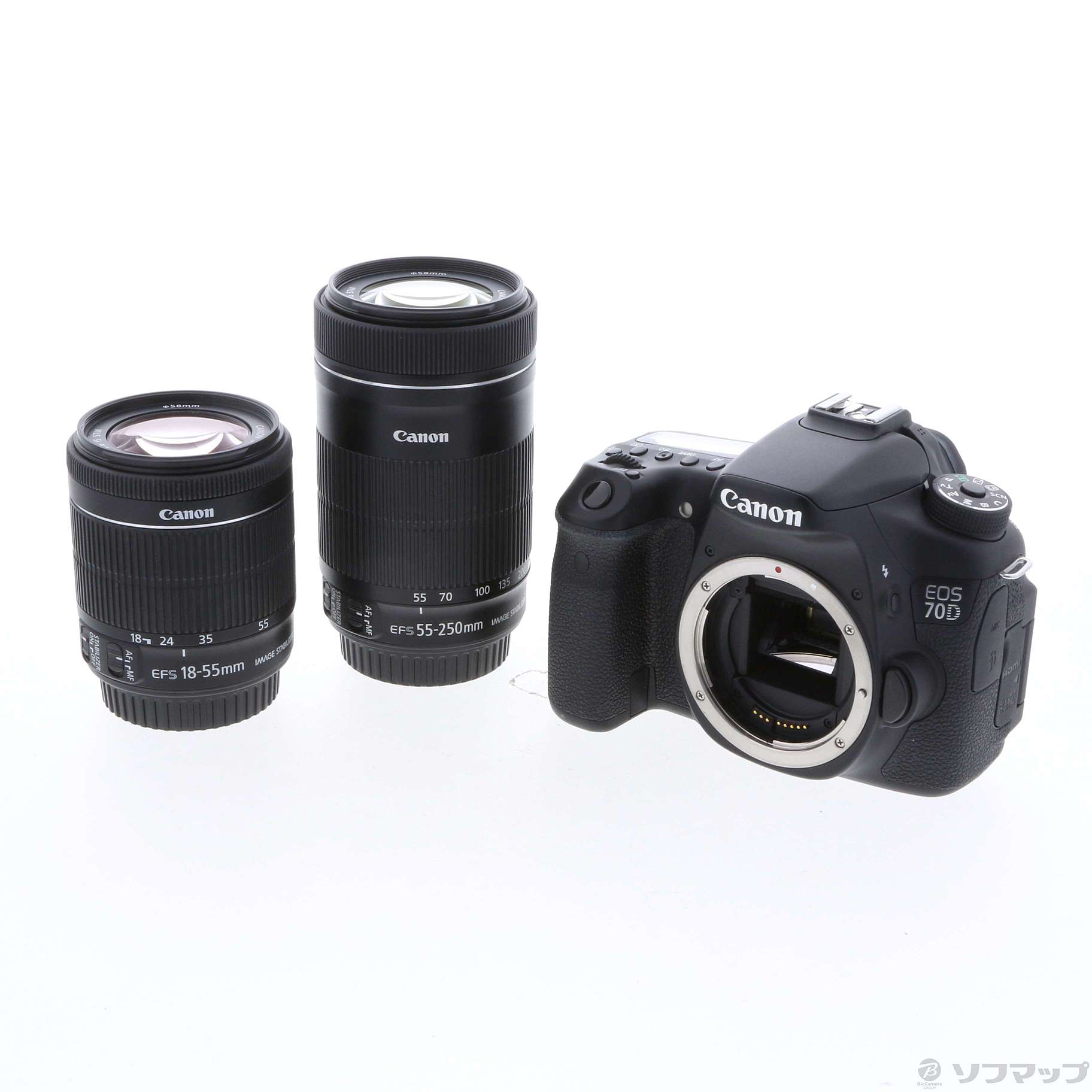 Canon EOS70D ダブルズームレンズキット