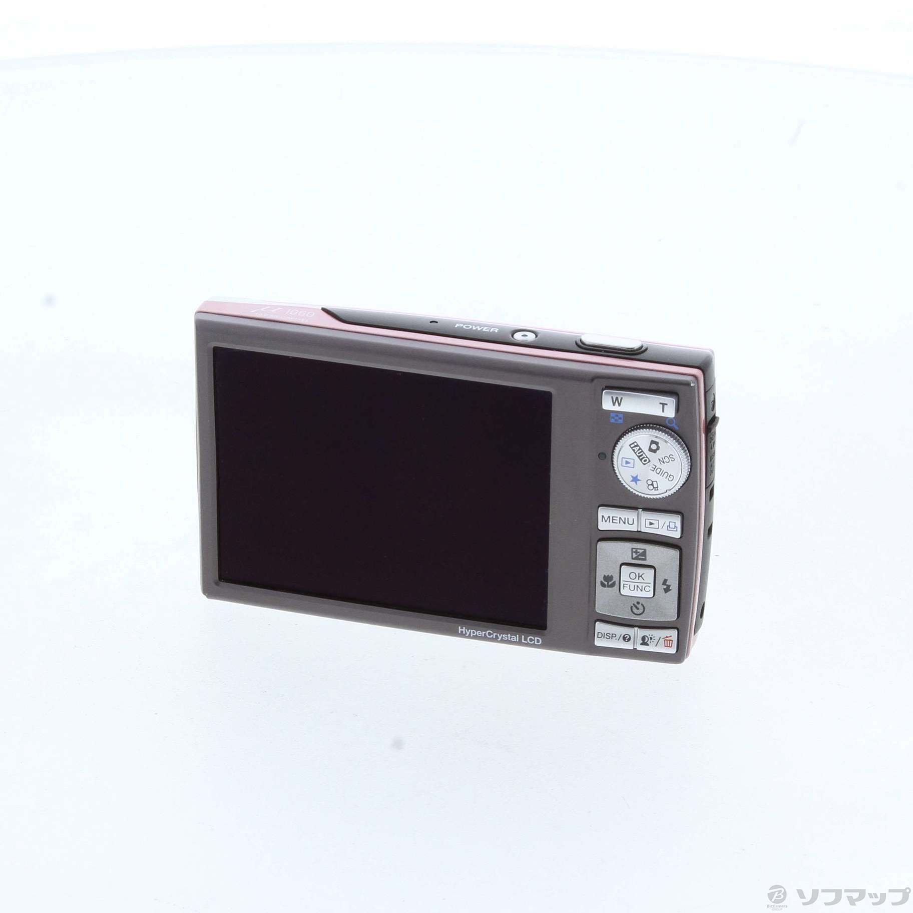 中古】CAMEDIA μ1060 PNK (1000万画素／7倍ズーム／ピンク 