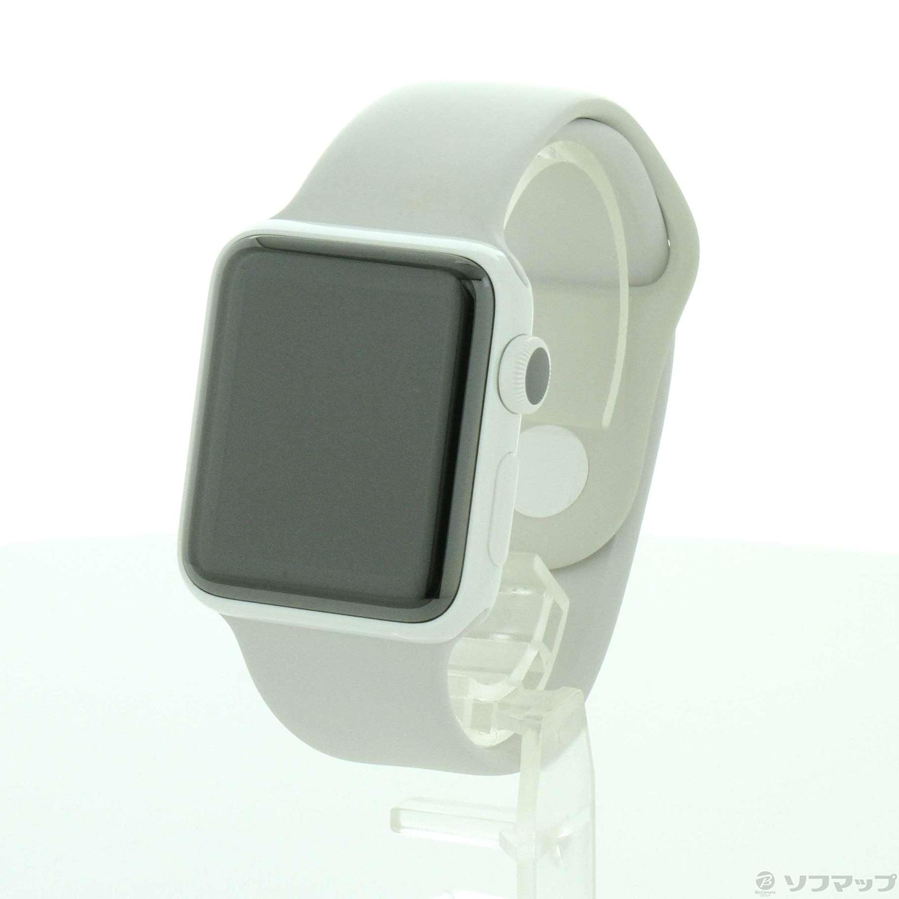 中古】Apple Watch Series 2 38mm ホワイトセラミックケース クラウド