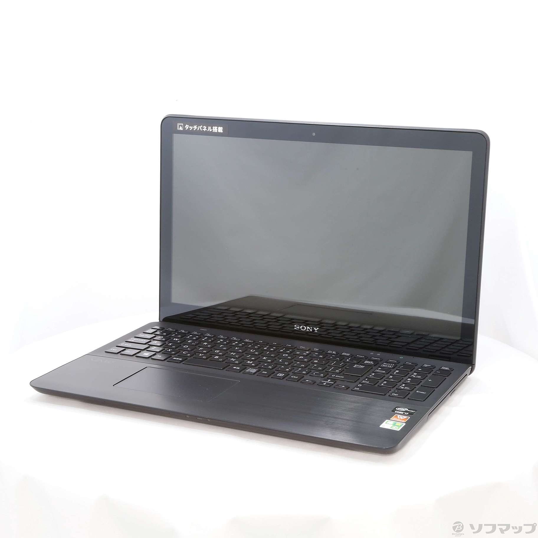 中古】格安安心パソコン VAIO Fit 15 SVF15A18CJB ブラック [2133037327050] - リコレ！|ビックカメラグループ  ソフマップの中古通販サイト