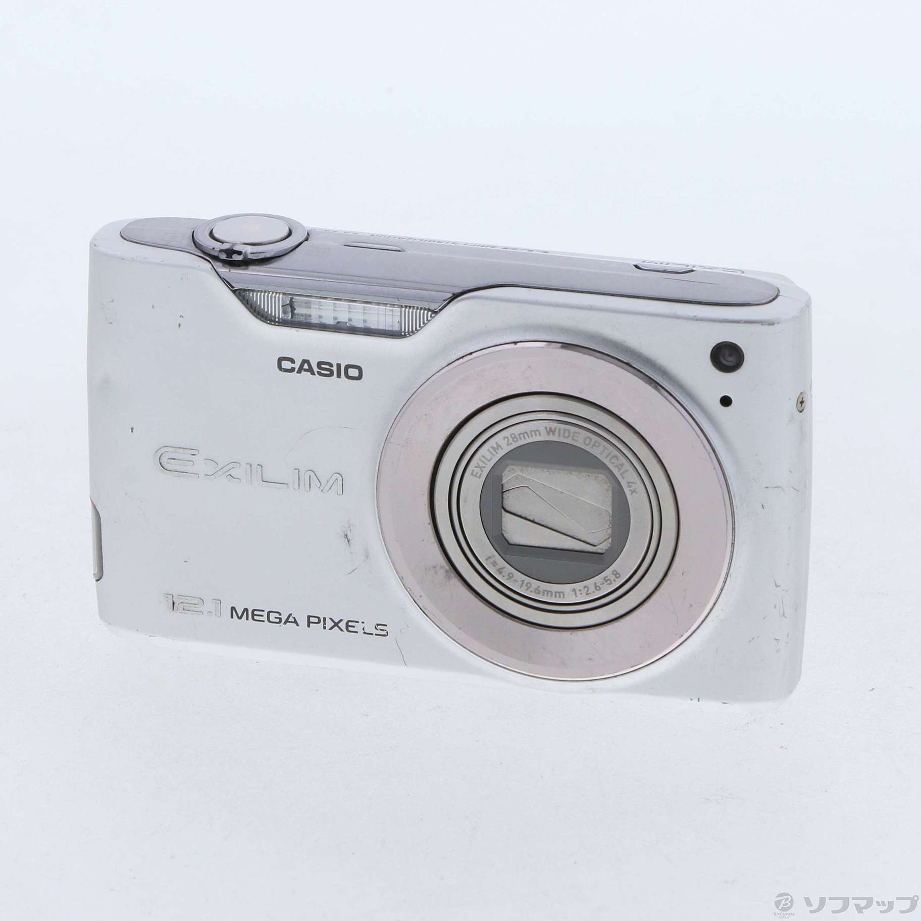 CASIO カシオ EXILIM EX-Z450 デジタルカメラ シルバーはむの