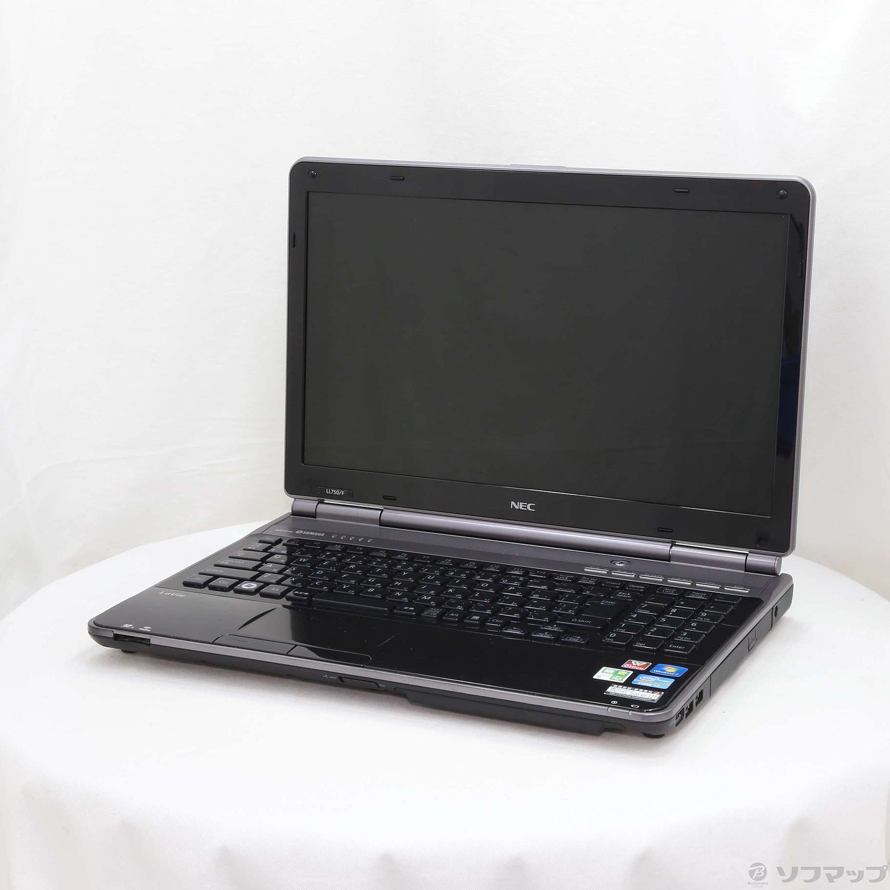 格安安心パソコン LaVie L PC-LL750F26B クリスタルブラック