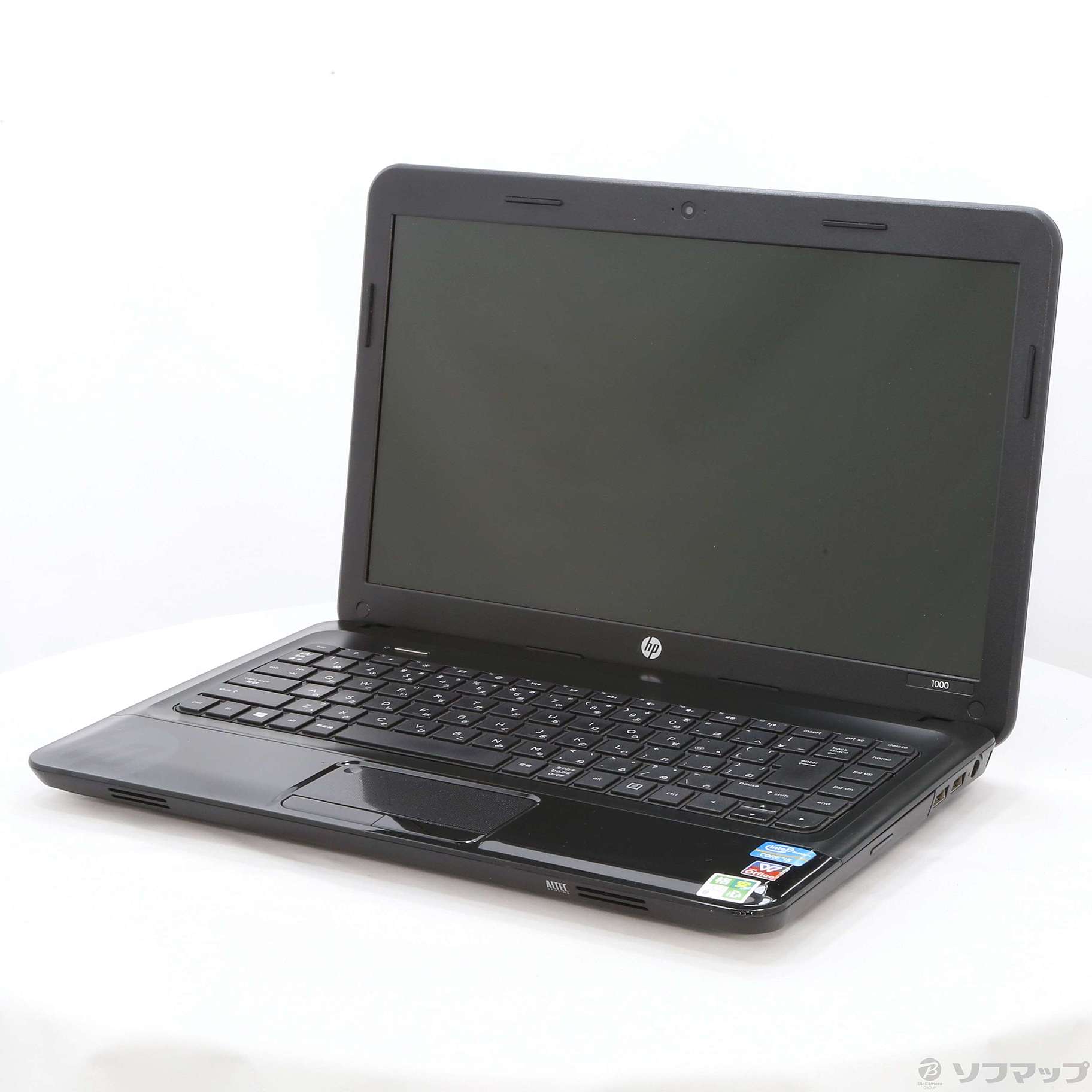 中古】格安安心パソコン HP 1000-1402TU D9H55PA#ABJ ※バッテリー完全 
