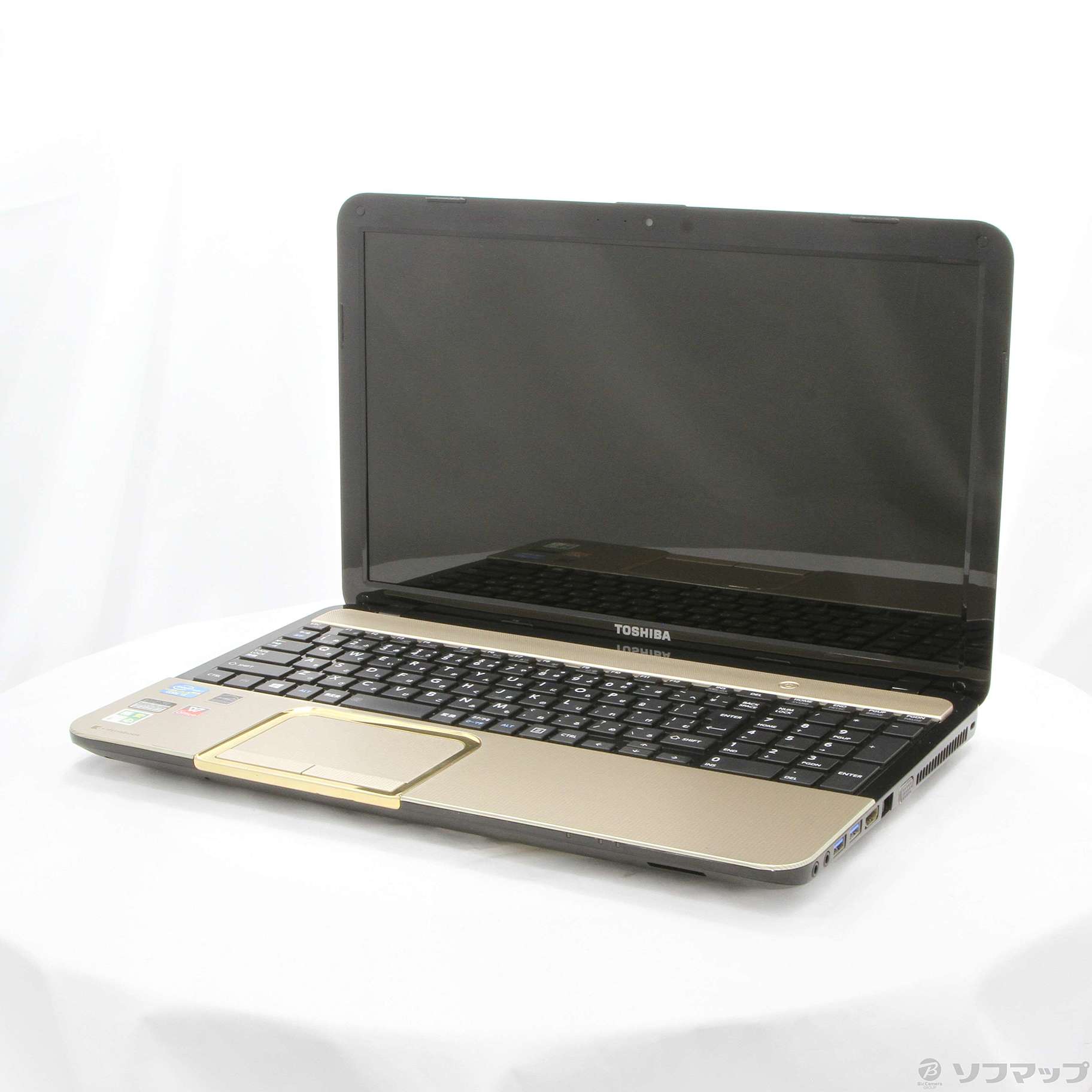 格安安心パソコン dynabook T552／47GK PT55247GBHK シャンパンゴールド