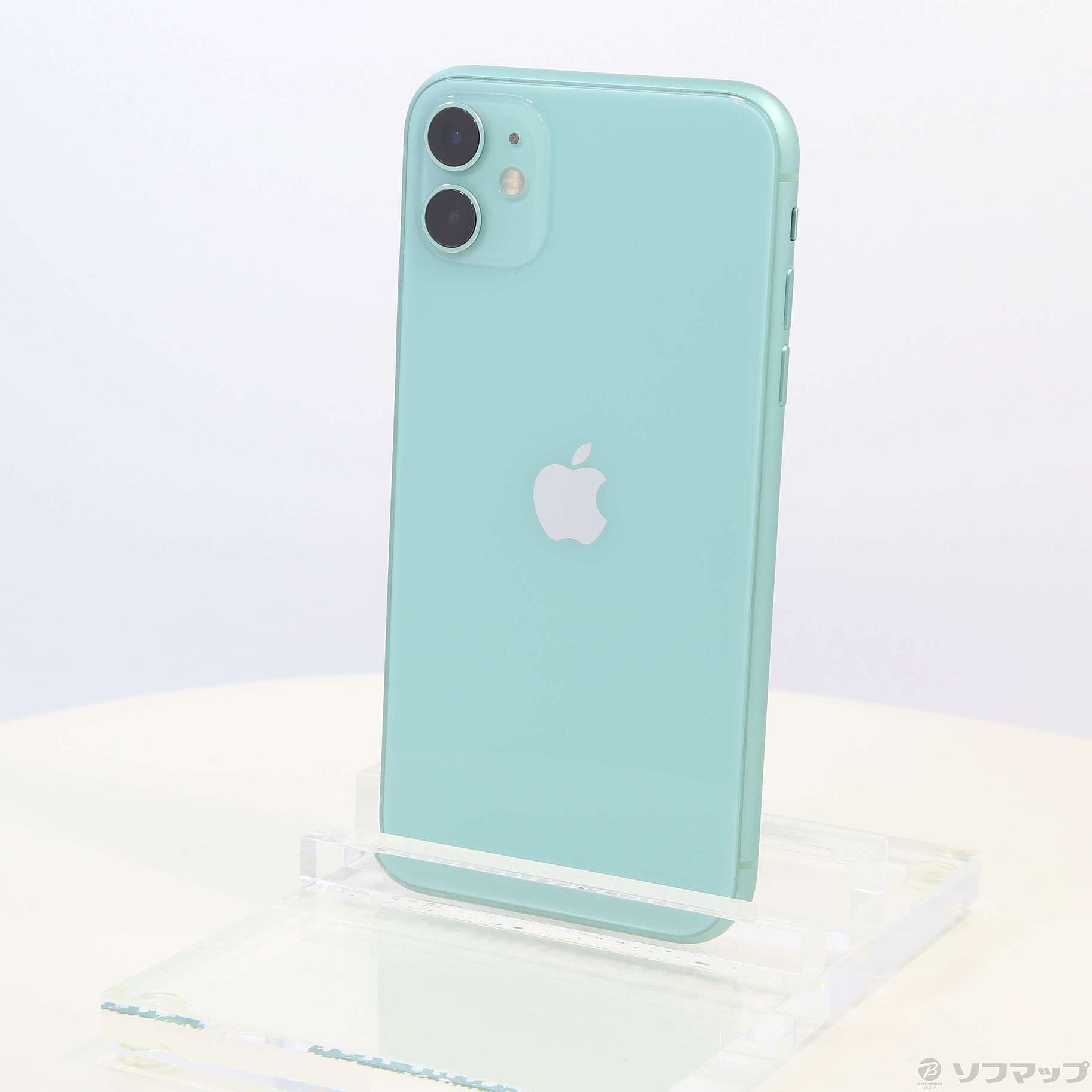 中古】iPhone11 128GB グリーン MHDN3J／A SIMフリー ◇01/15(土