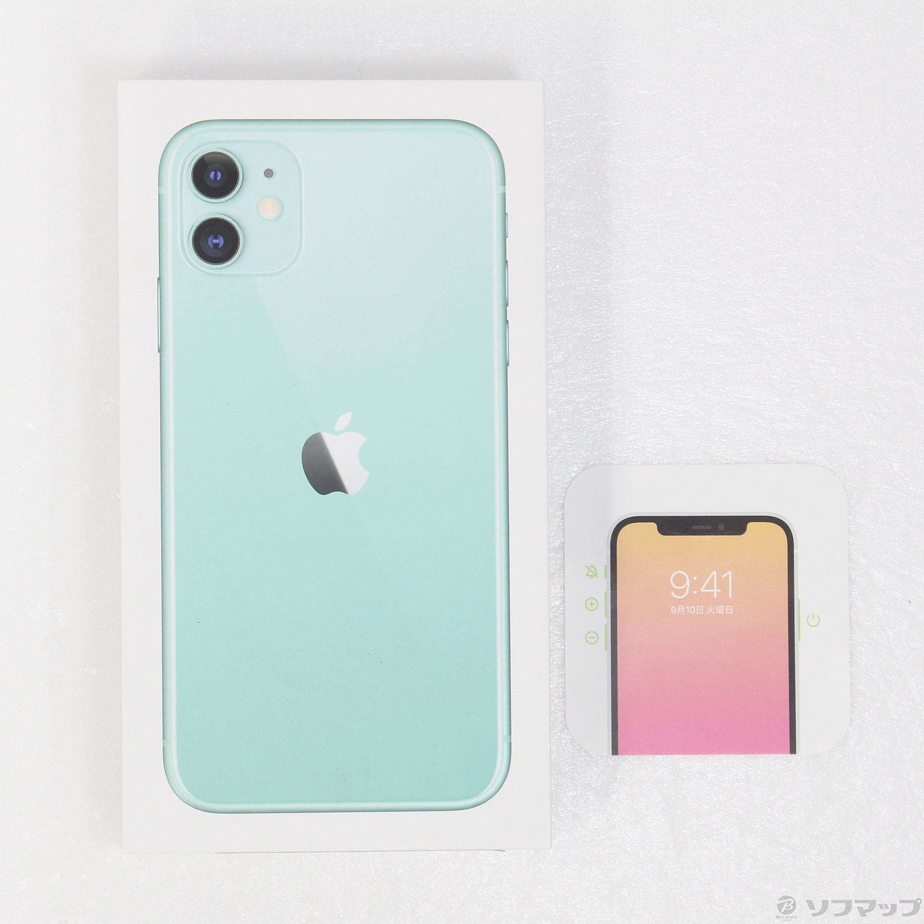 SIMフリー版iPhone11 128GB Green MHDN3JA SIMフリー - スマートフォン本体