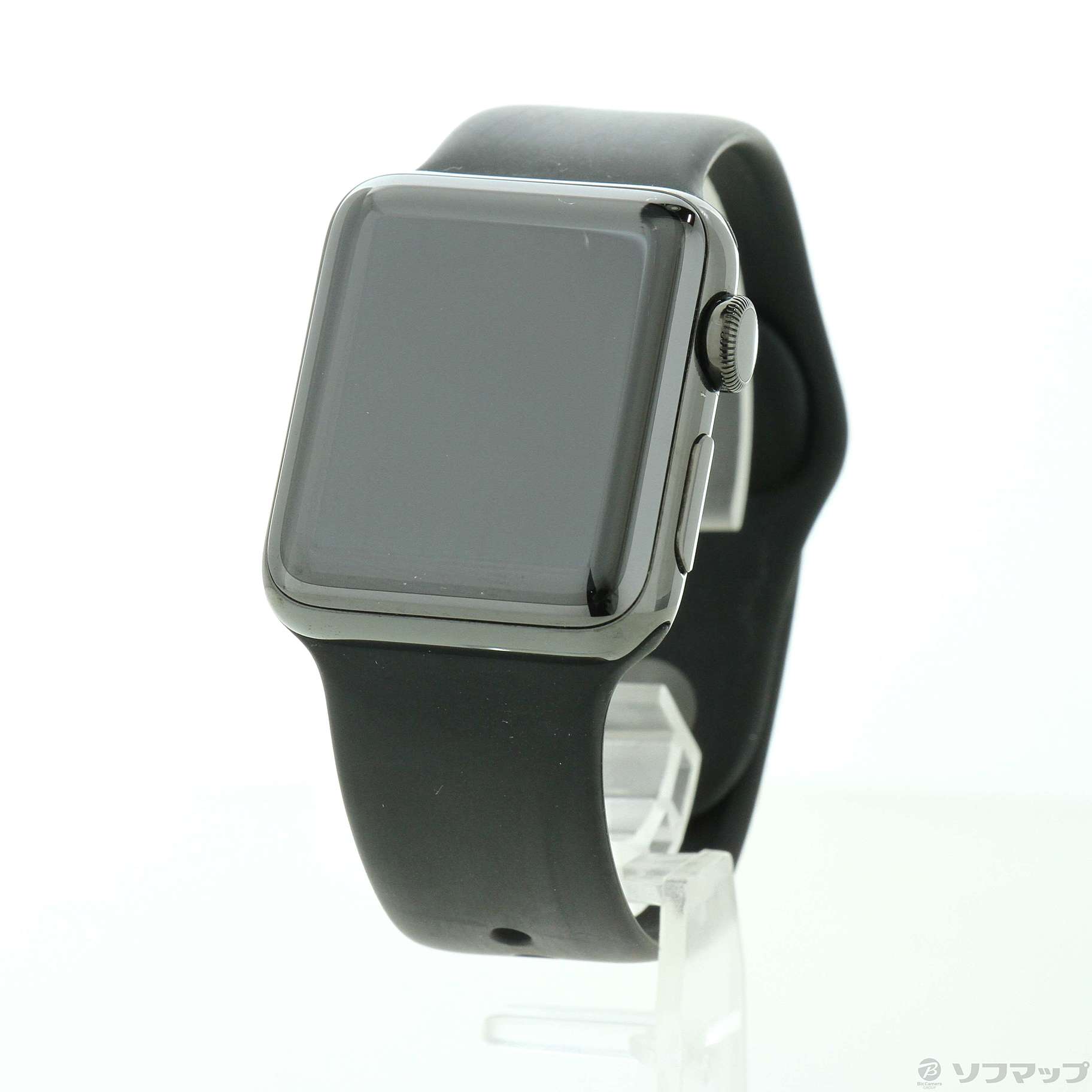 中古品〕 Apple Watch Series 2 38mm スペースブラックステンレス