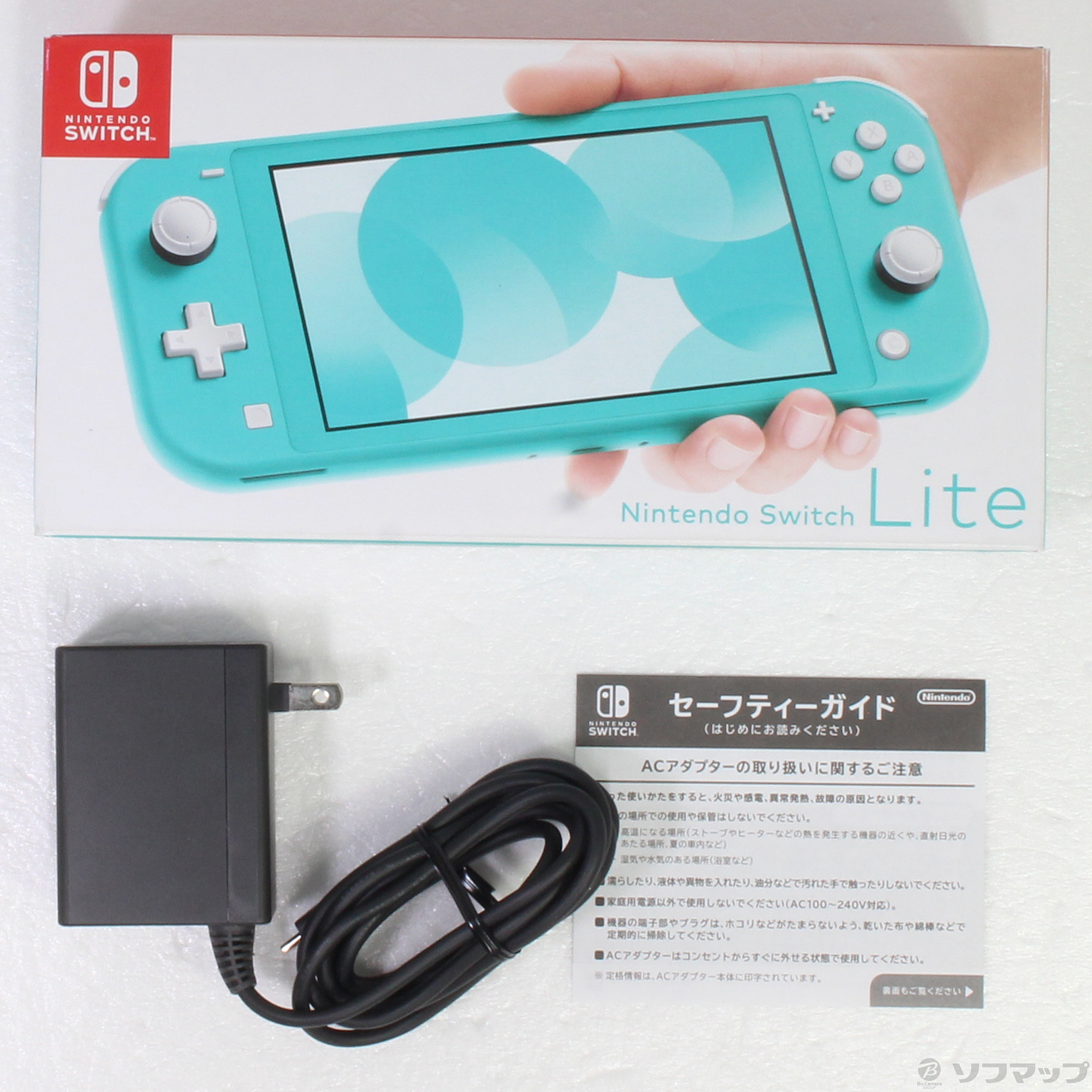 中古】Nintendo Switch Lite ターコイズ [2133037350959] - リコレ！|ビックカメラグループ  ソフマップの中古通販サイト