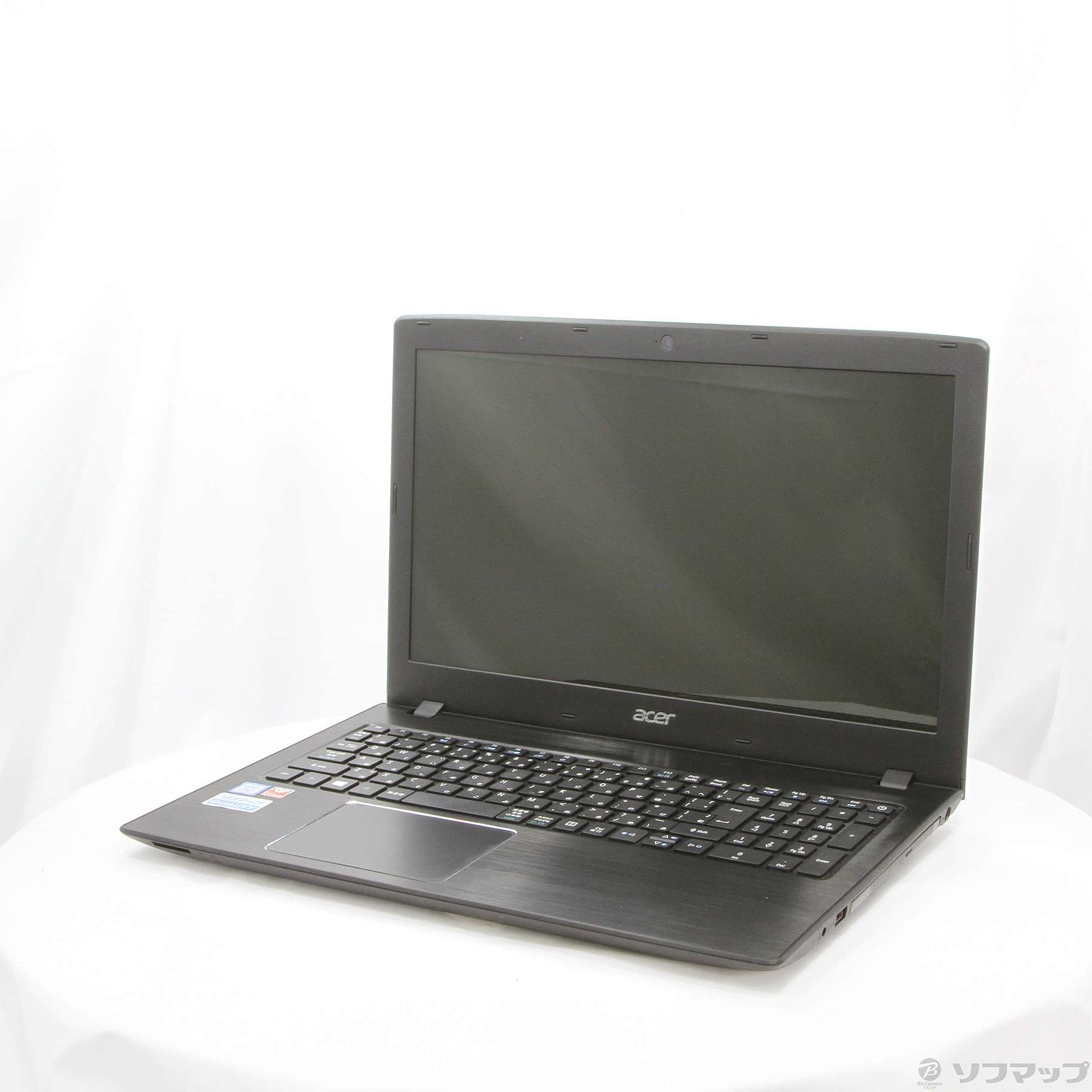 中古】Aspire E15 E5-576-F54D／KF オブシディアンブラック 〔Windows