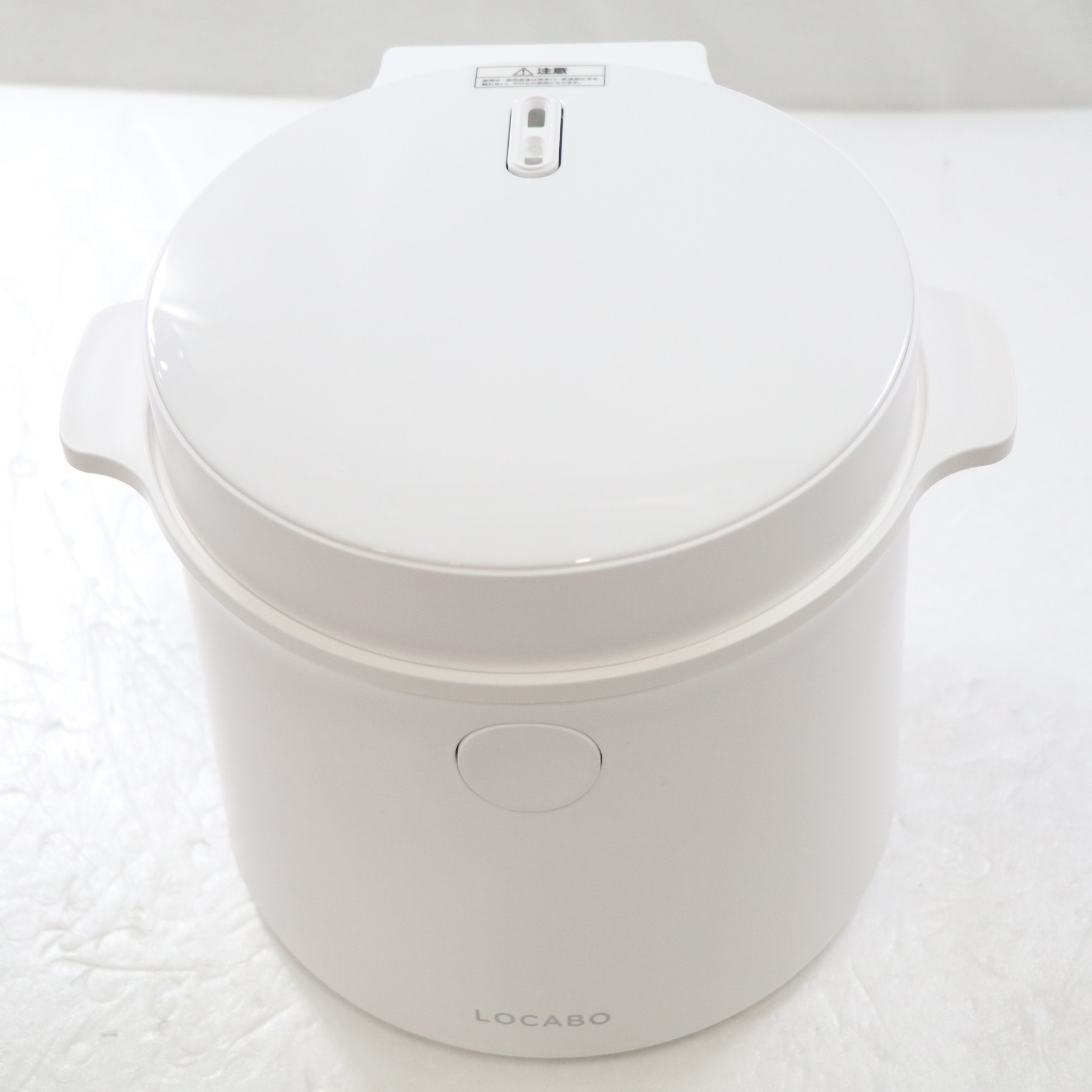 糖質カット炊飯器 LOCABO JM-C20E-W WHITE炊飯器 - 炊飯器