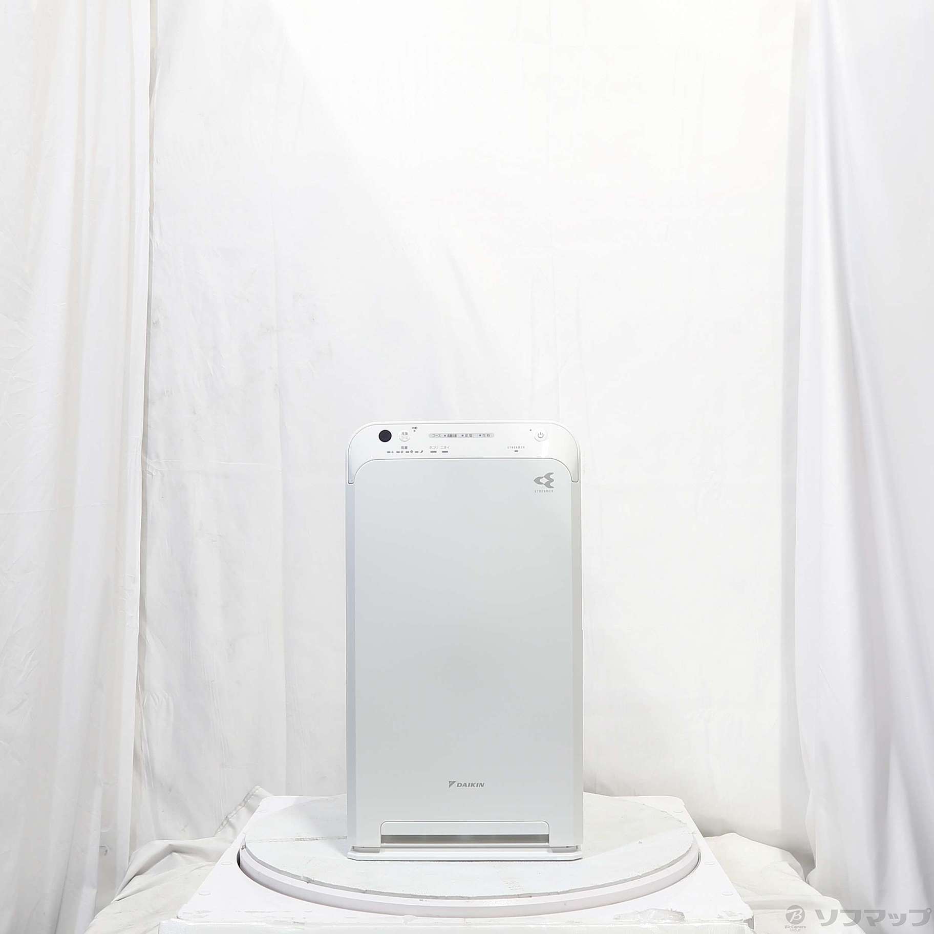 中古】〔展示品〕 空気清浄機 ホワイト MC55XBK-W ［適用畳数：25畳 