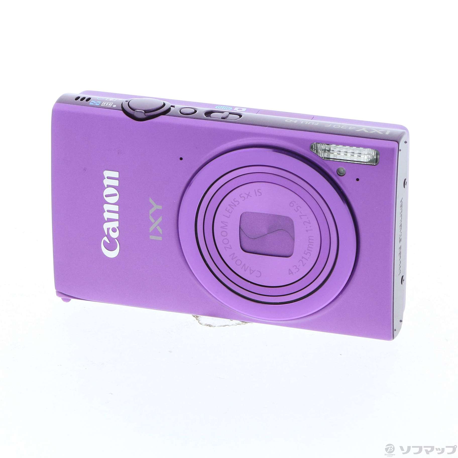 キヤノン Canon IXY430F デジカメ パープル - デジタルカメラ