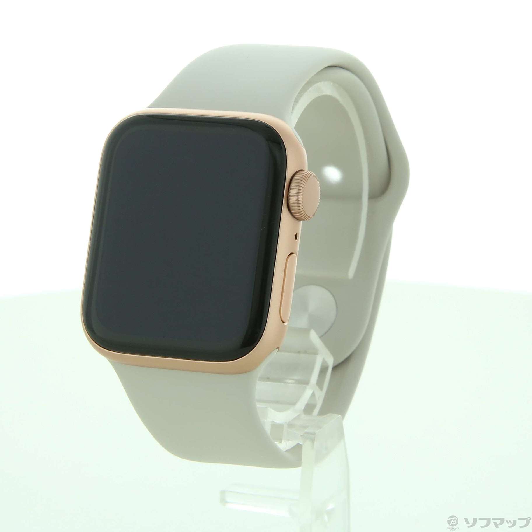 【中古】〔展示品〕 Apple Watch SE GPS 40mm ゴールドアルミニウムケース スターライトスポーツバンド