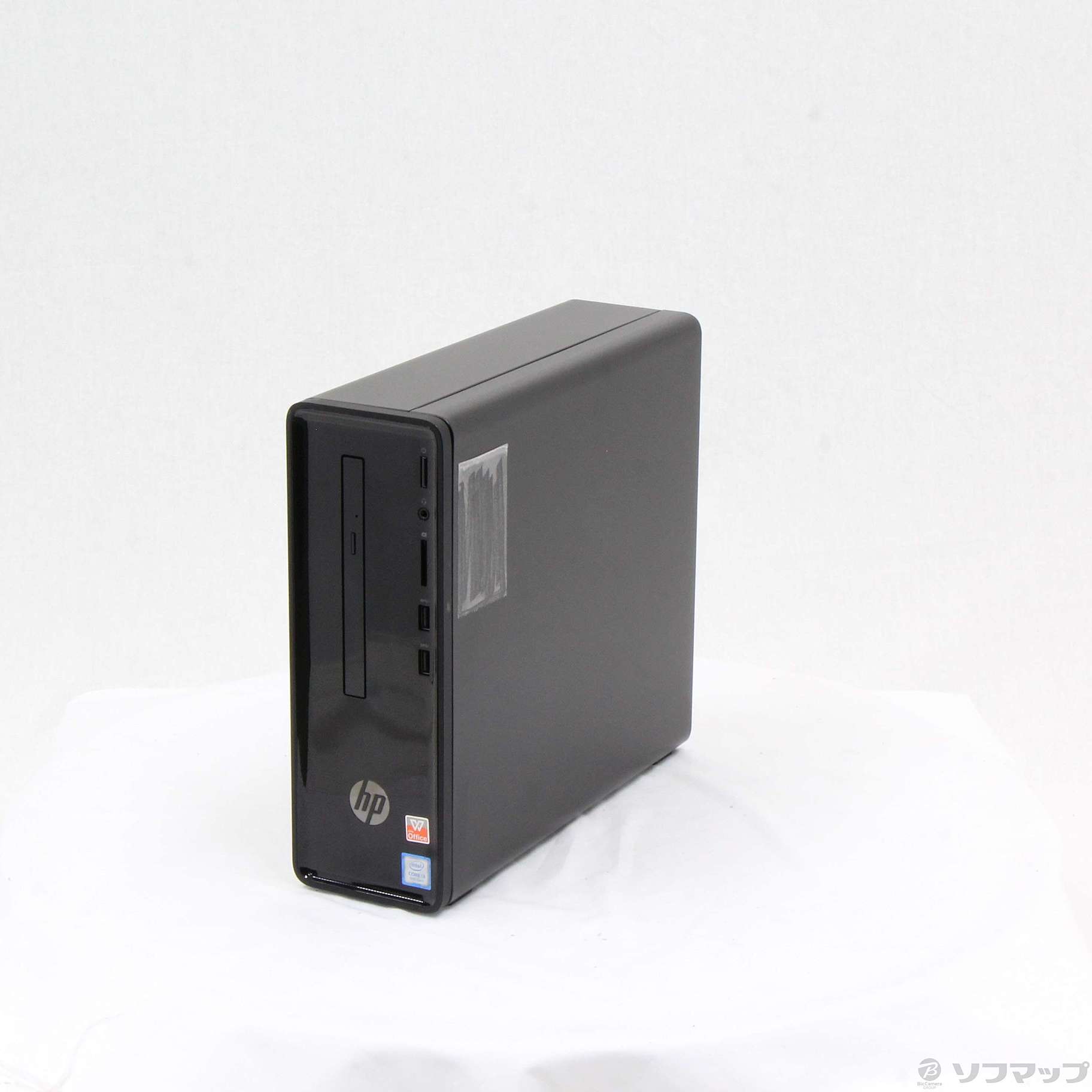HP Slim Desktop 290-p0108jp 6DW23AA-AABY ダークブラック 〔Windows 10〕
