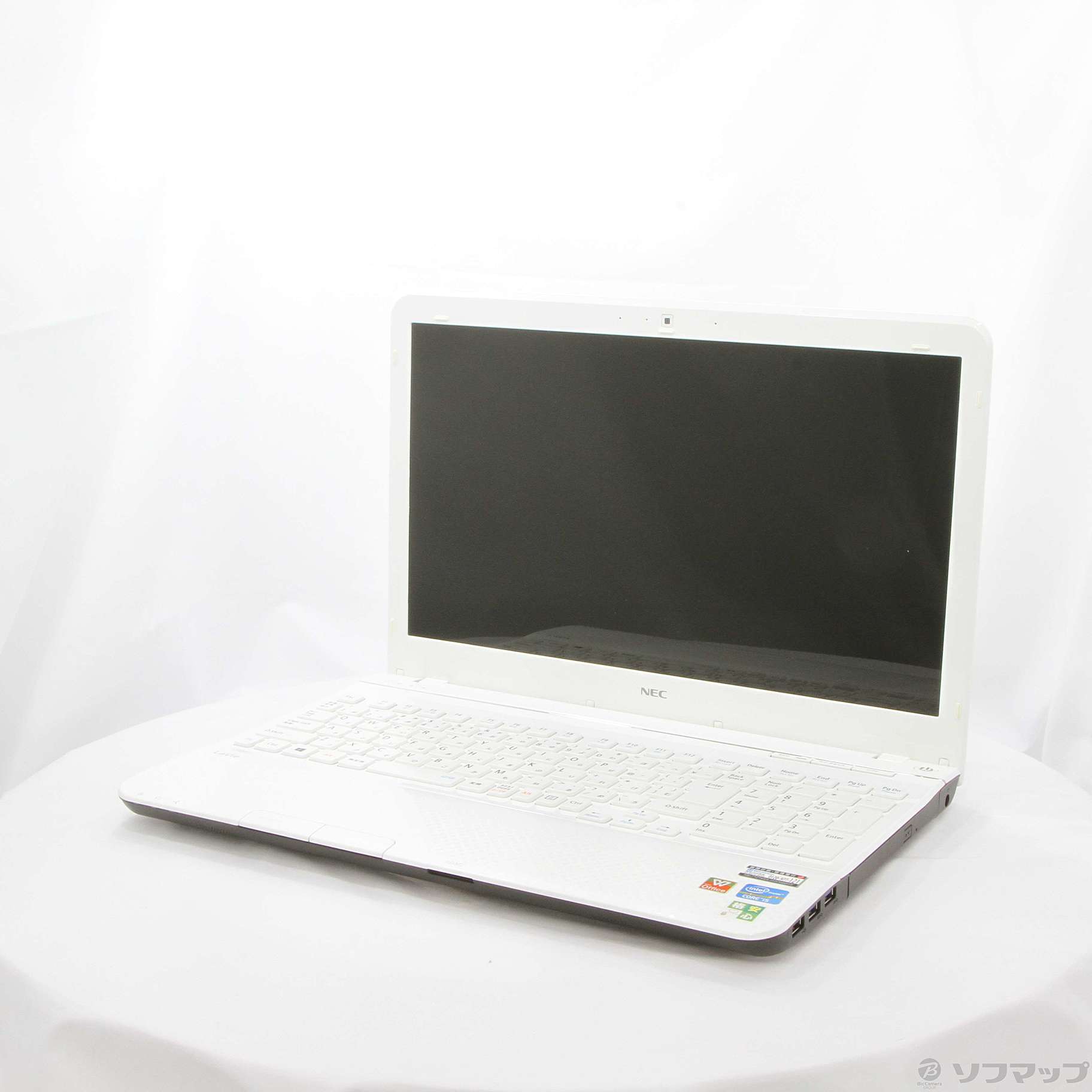 格安安心パソコン LaVie S PC-LS450JS6W クロスホワイト ※バッテリー完全消耗