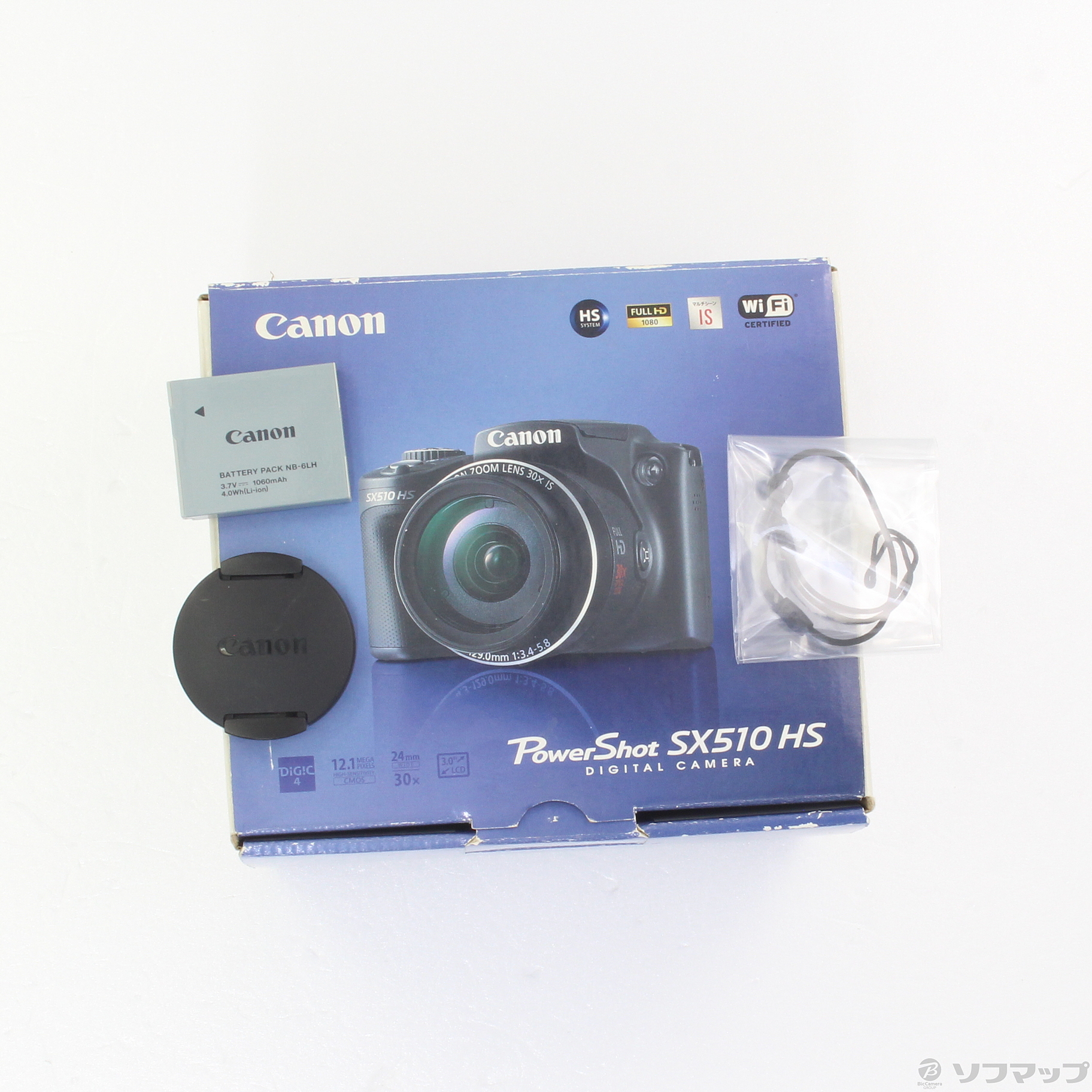 中古】PowerShot SX510 HS (1210万画素／30倍／SDXC) [2133037409190 