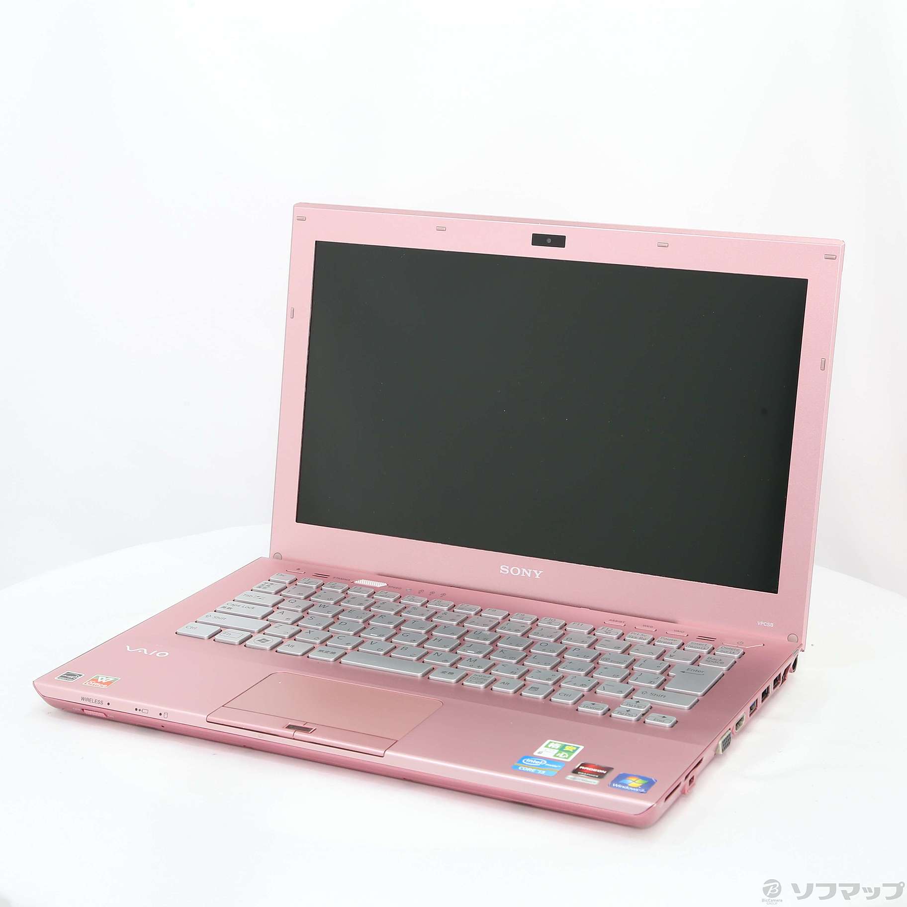 中古】セール対象品 格安安心パソコン VAIO S VPCSB18FJ／P ピンク 