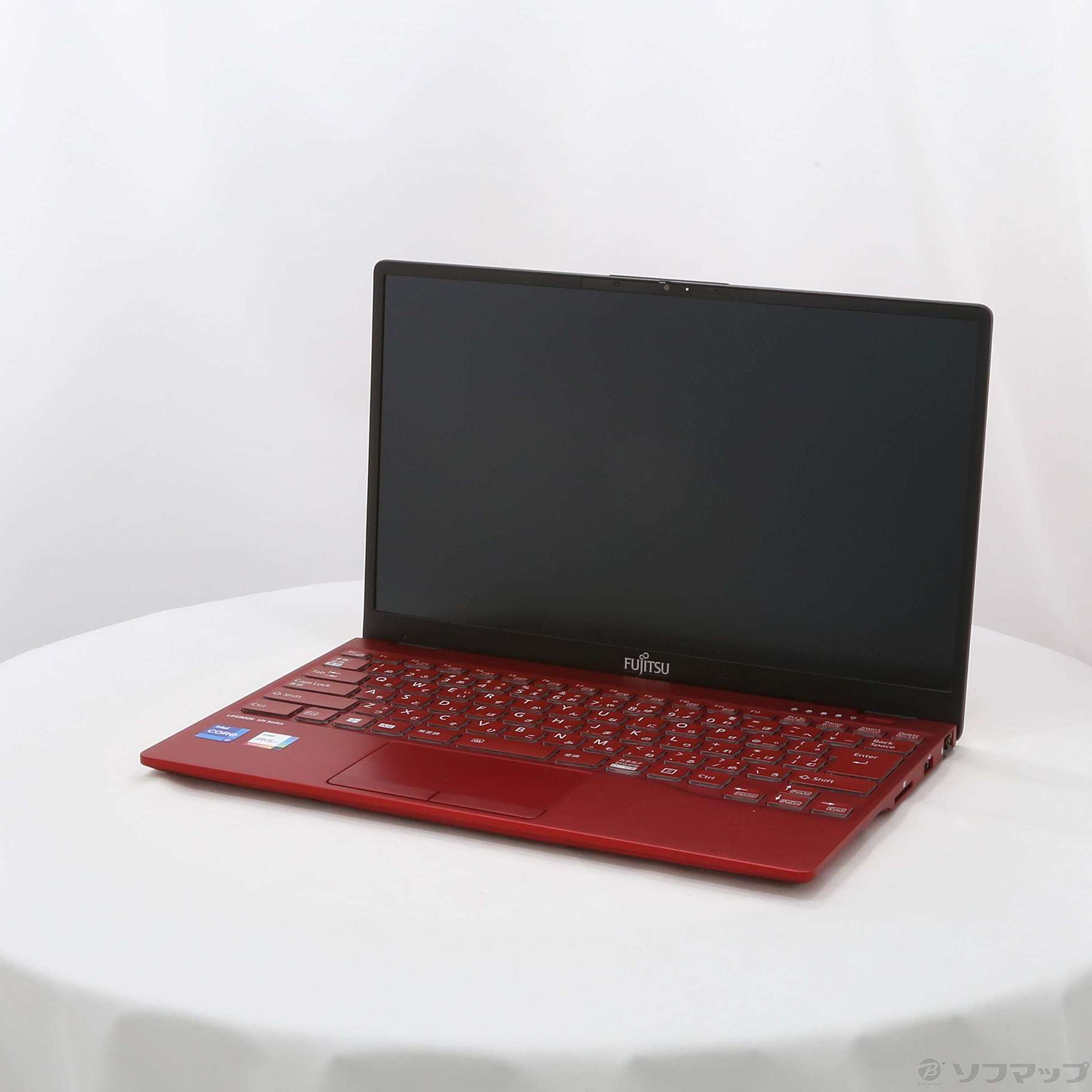 中古】〔展示品〕 LIFEBOOK UH90／E3 FMVU90E3R ガーネットレッド