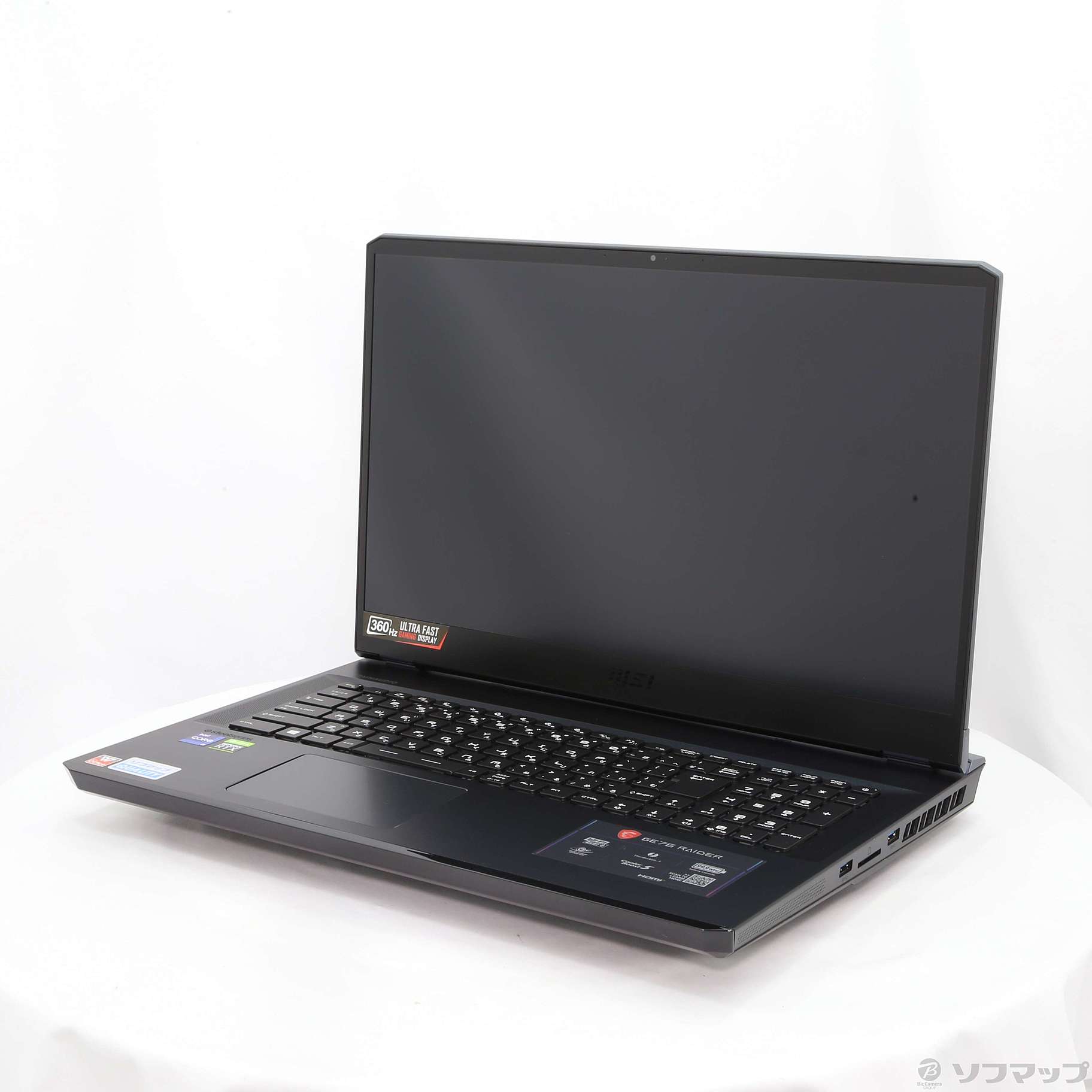 中古】GE76 Raider 11U GE76-11UH-595JP チタニウムブルー 〔Windows