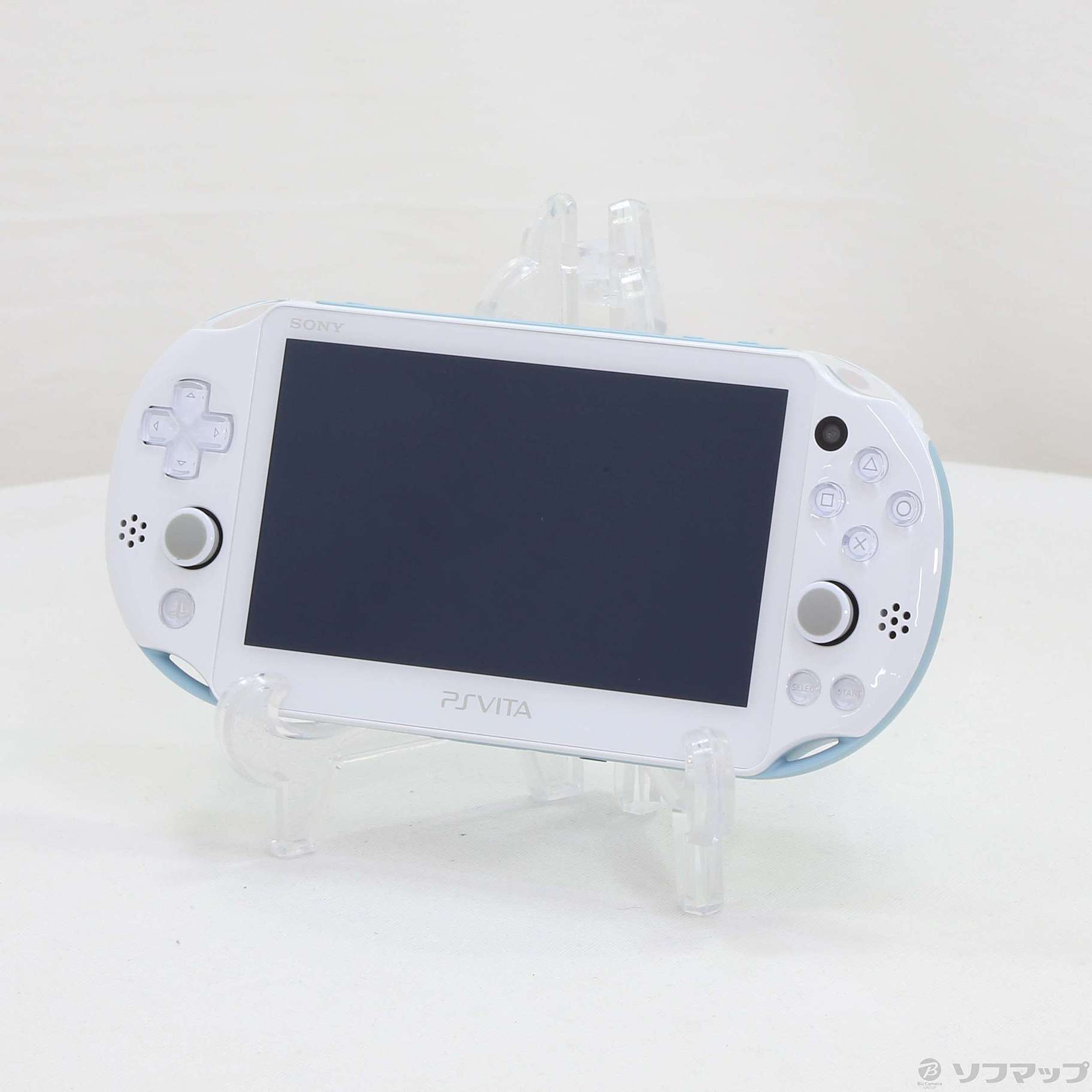 中古】PlayStation Vita Wi-Fiモデル ライトブルー／ホワイト PCH